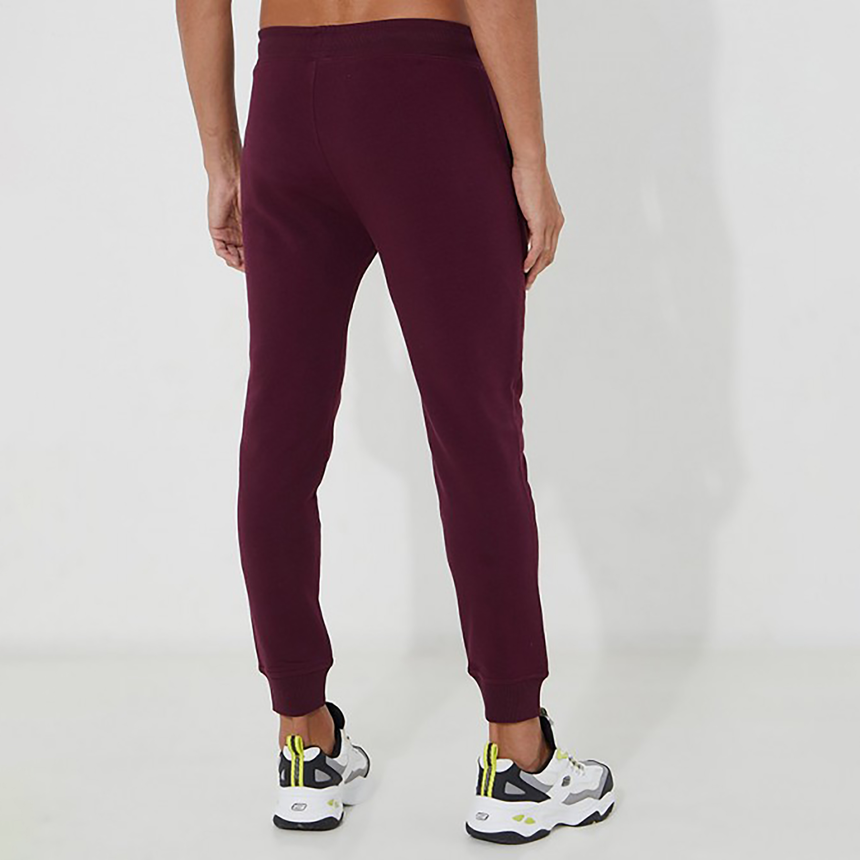 Aeropostale Plain Mid-Rise Drawstring Joggers-men-clothing-bottoms-joggers-image-4