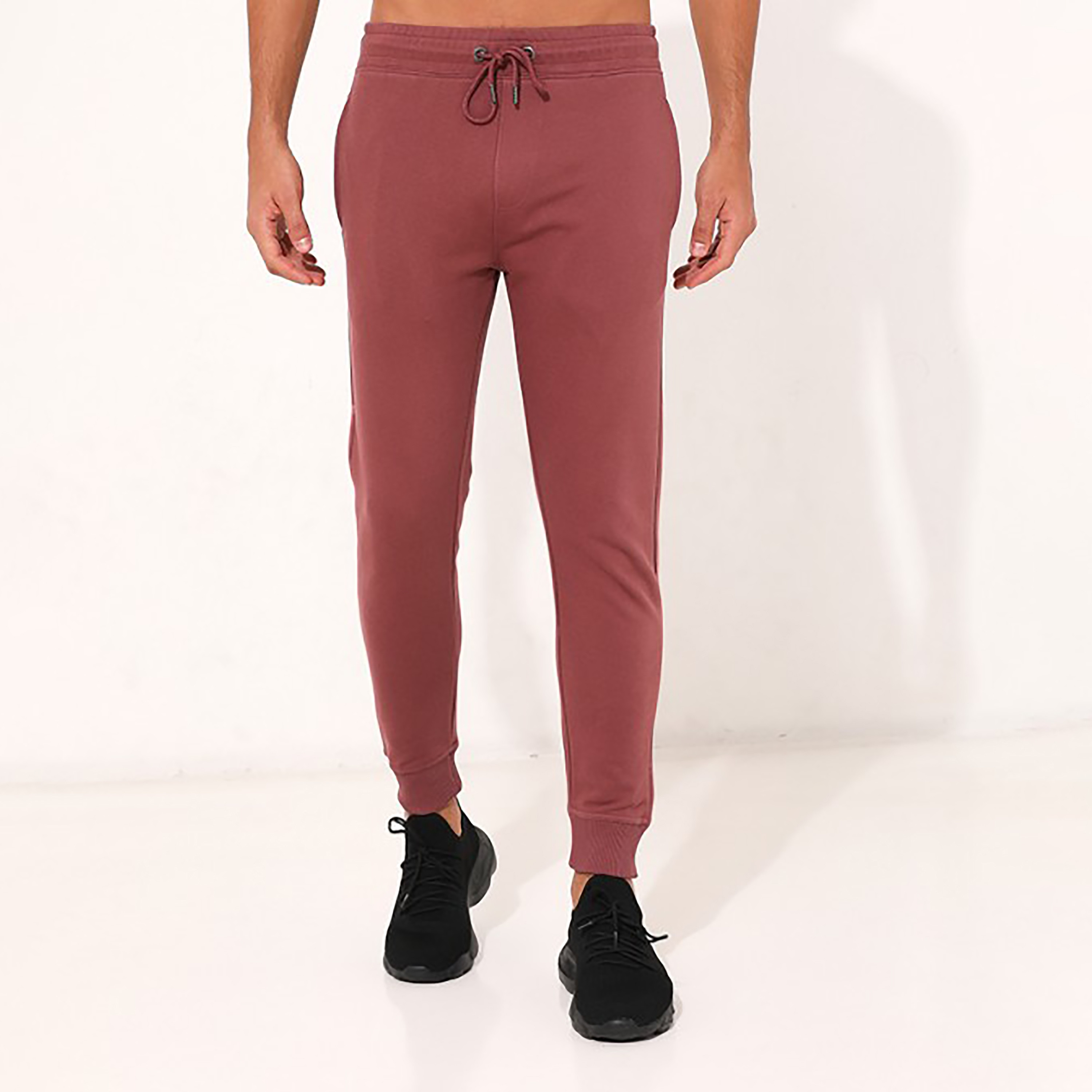 جوغر من ايروبوستال سادة برباط ذو متوسط الارتفاع-men-clothing-bottoms-joggers-image-5