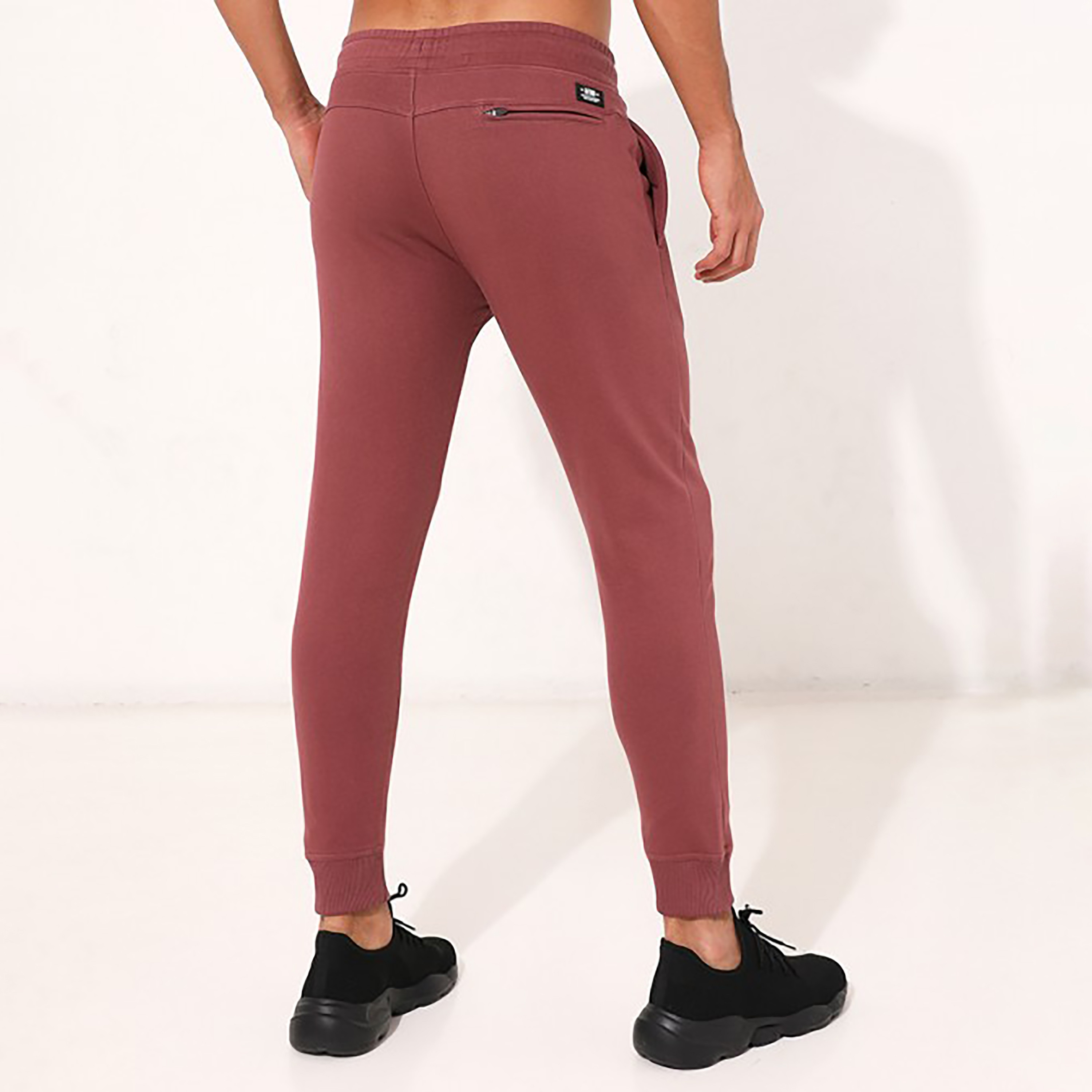 جوغر من ايروبوستال سادة برباط ذو متوسط الارتفاع-men-clothing-bottoms-joggers-image-8