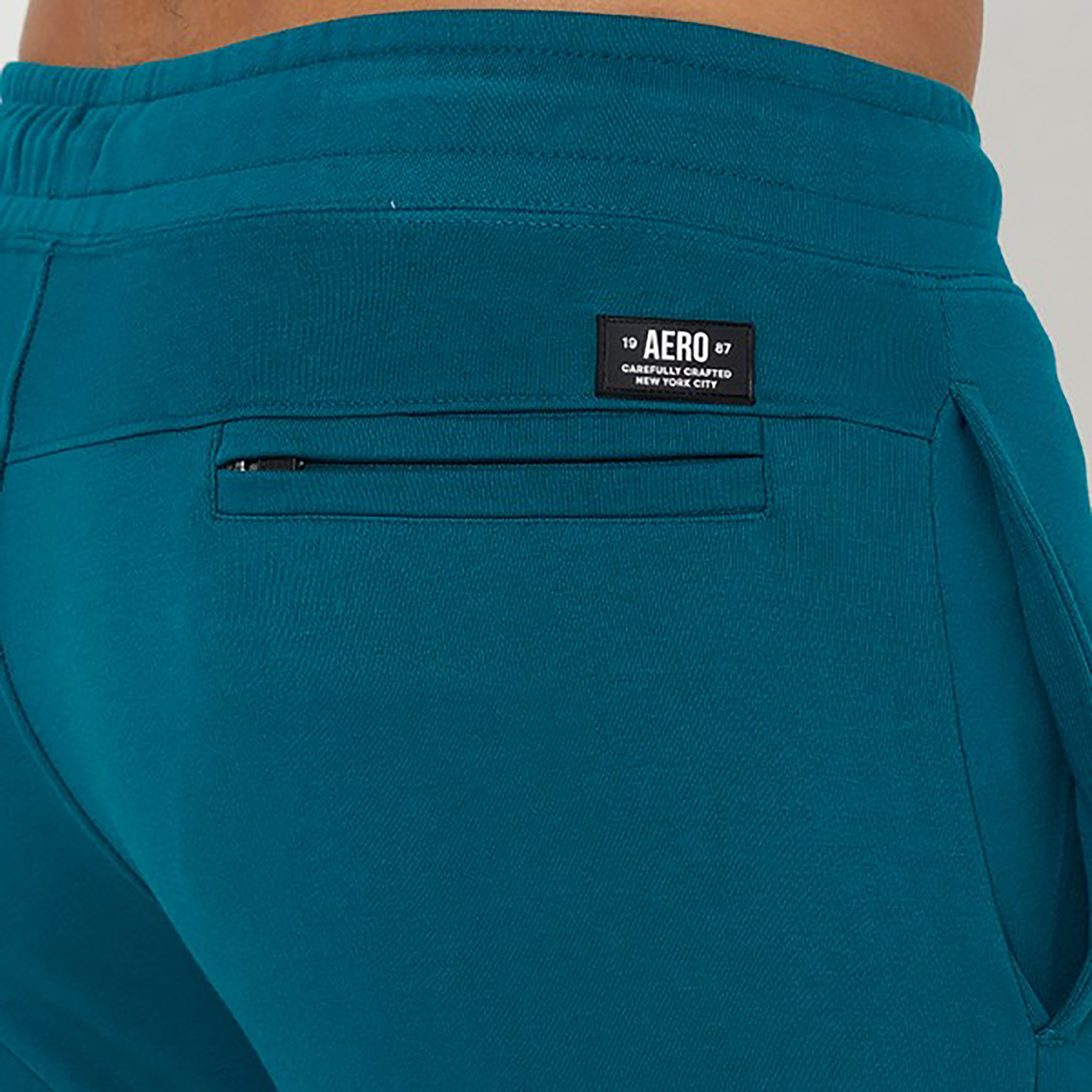 جوغر من ايروبوستال سادة برباط ذو متوسط الارتفاع-men-clothing-bottoms-joggers-image-3