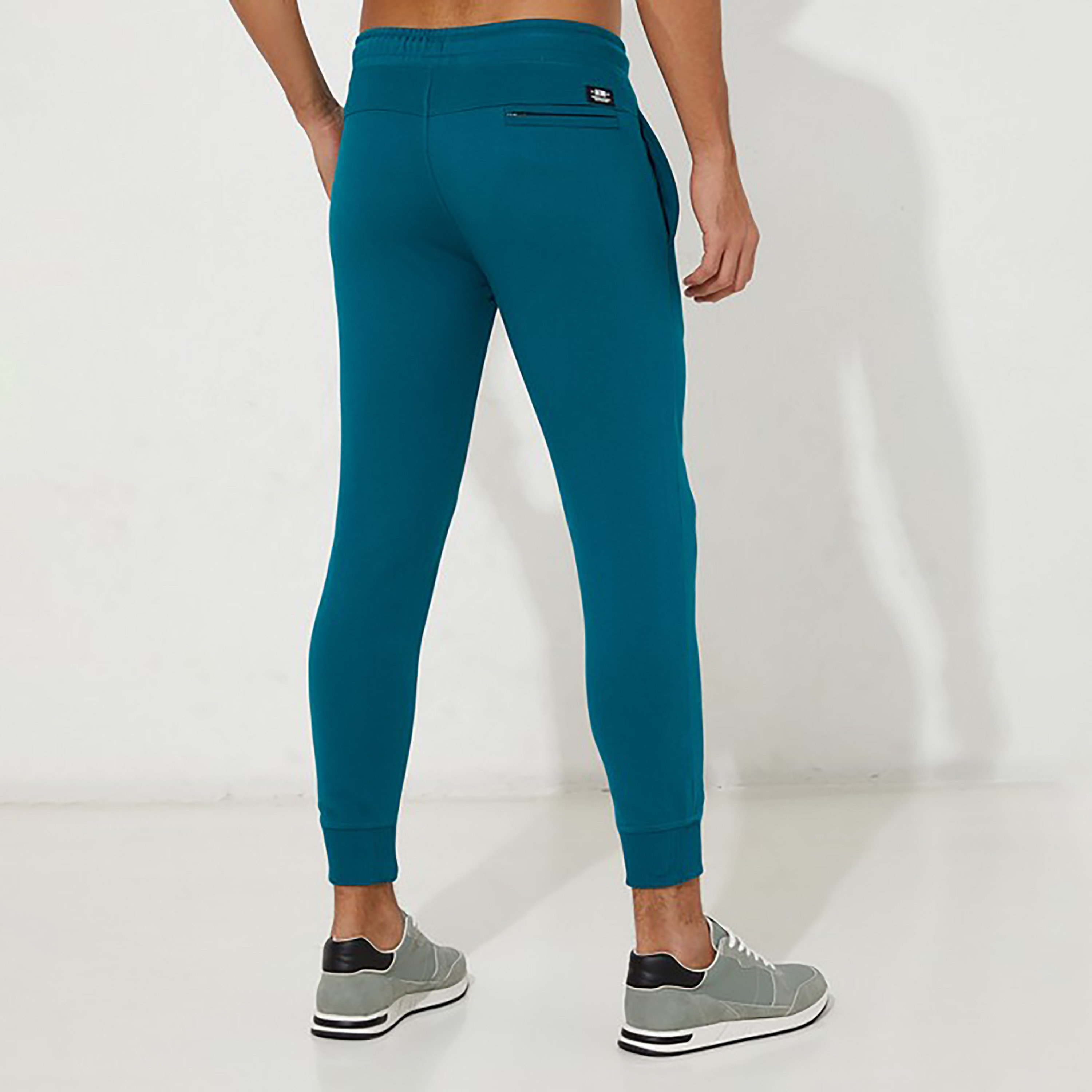 جوغر من ايروبوستال سادة برباط ذو متوسط الارتفاع-men-clothing-bottoms-joggers-image-4