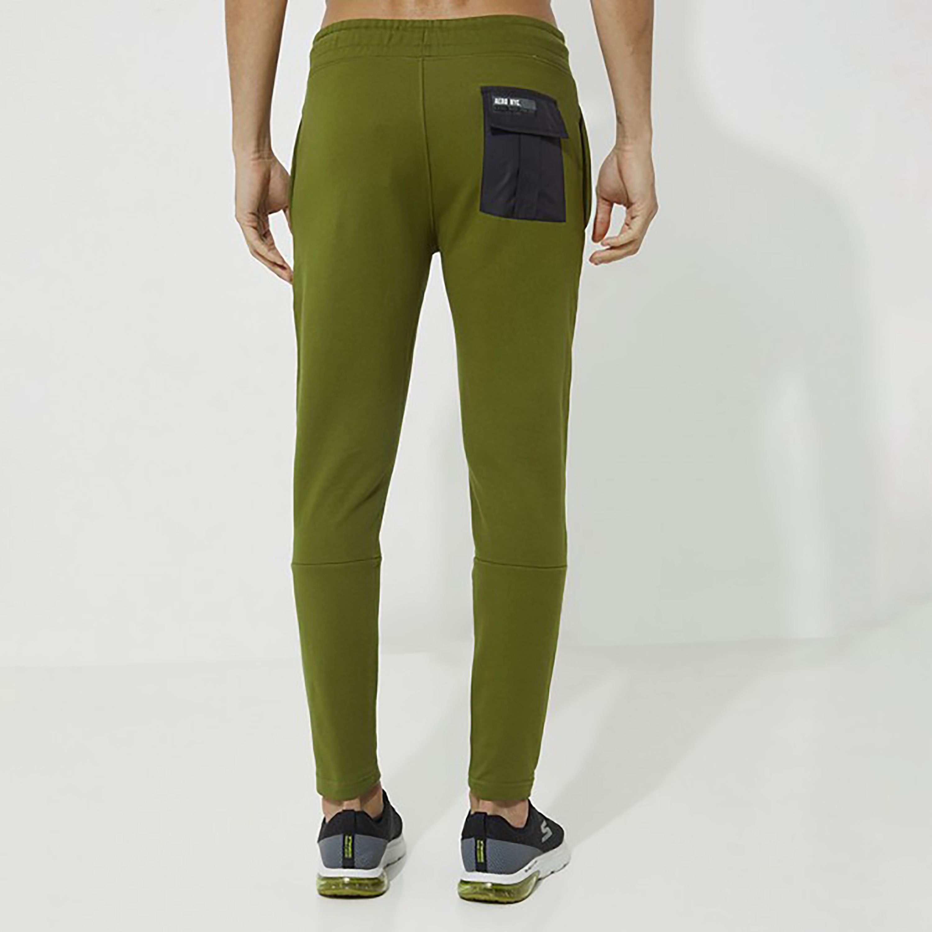Aeropostale Plain Mid-Rise Drawstring Joggers-men-clothing-bottoms-joggers-image-4