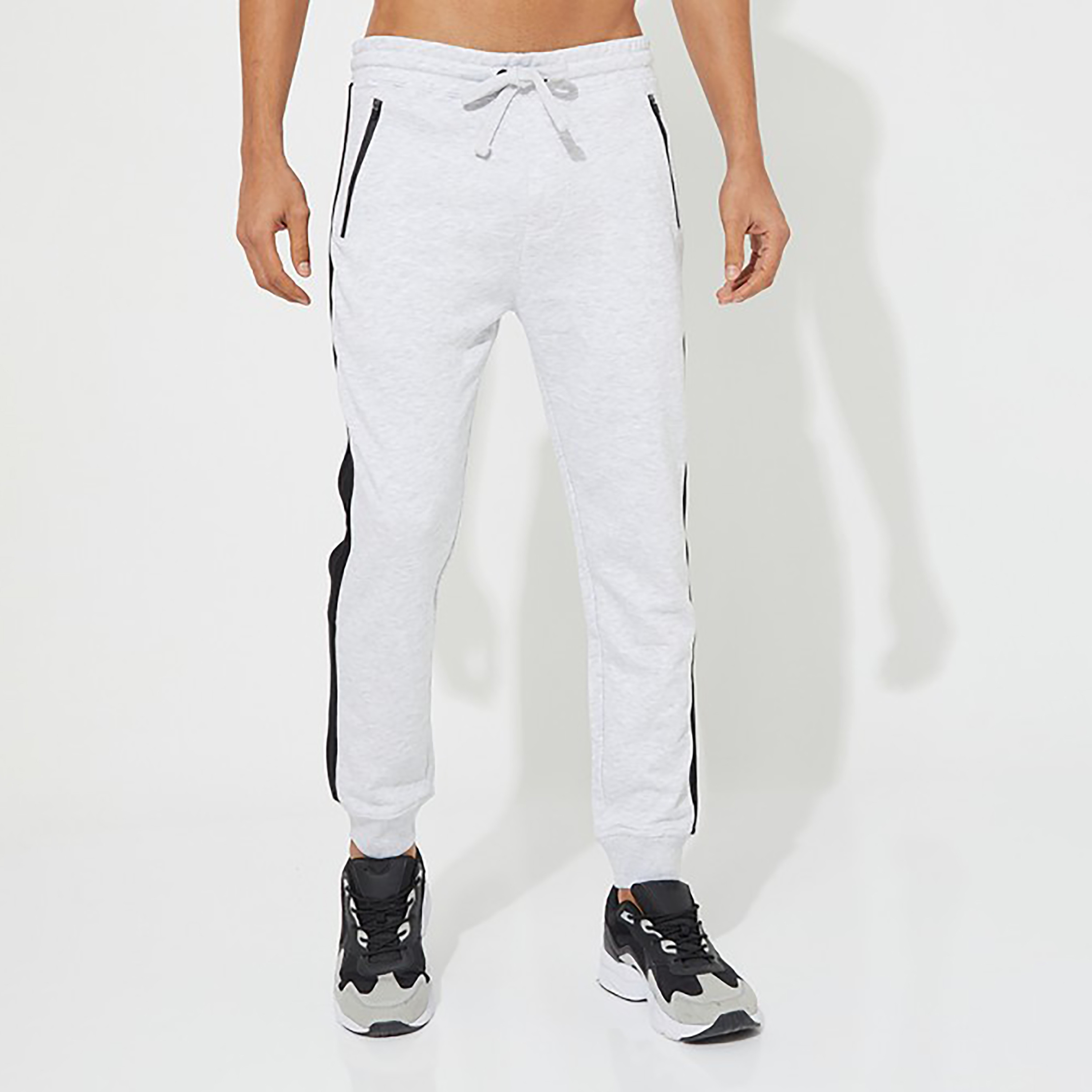 جوغر من ايروبوستال سادة برباط ذو متوسط الارتفاع-men-clothing-bottoms-joggers-image-5