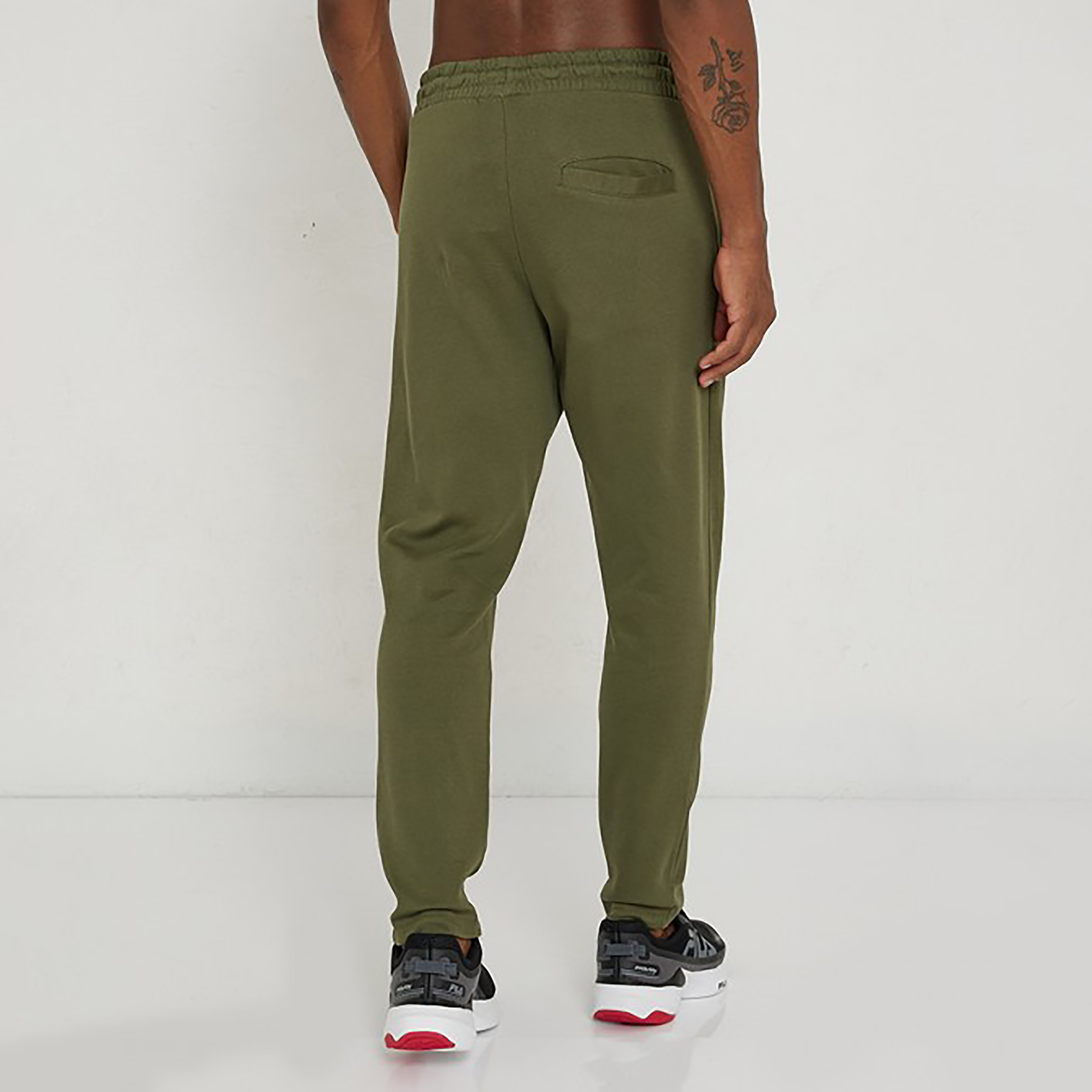 Aeropostale Plain Mid-Rise Drawstring Sweatpants-men-clothing-bottoms-joggers-image-4