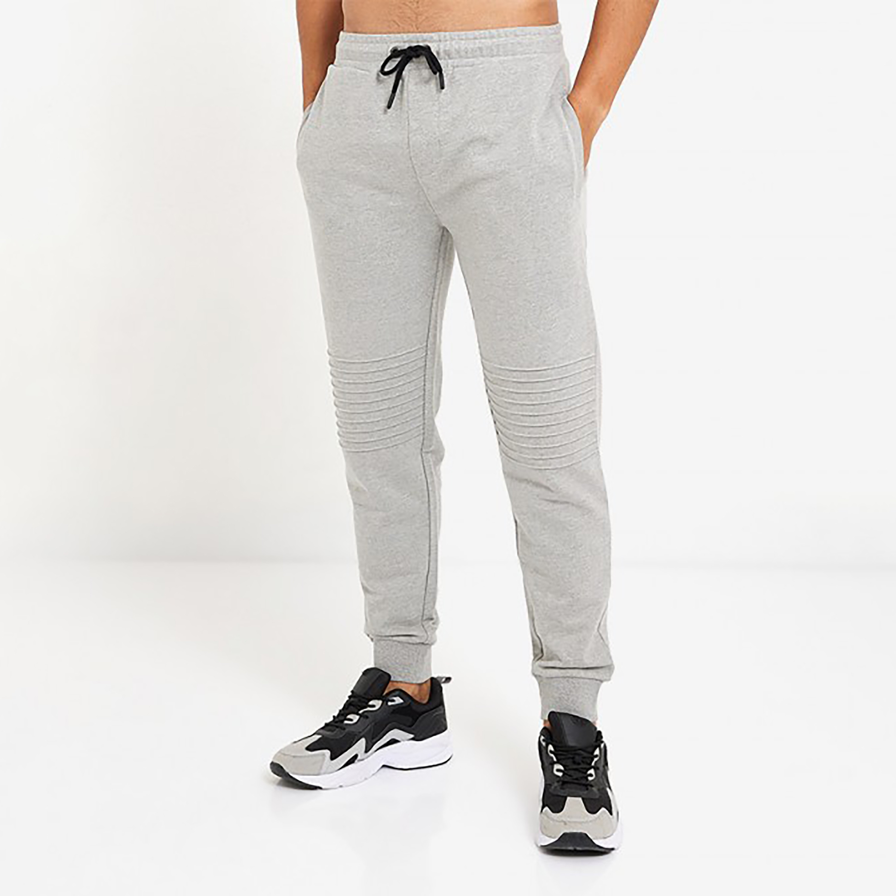 Aeropostale Plain Mid-Rise Drawstring Joggers-men-clothing-bottoms-joggers-image-5
