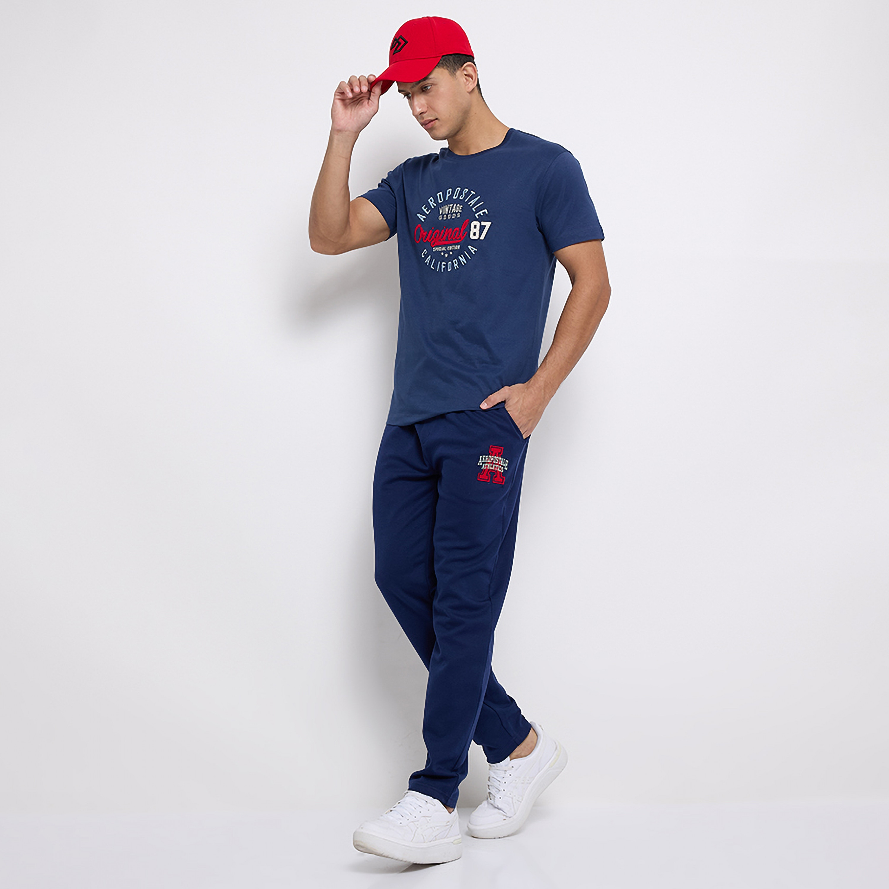 جوغر من ايروبوستال ذو شعار برباط مع متوسط الارتفاع-men-clothing-bottoms-joggers-image-10