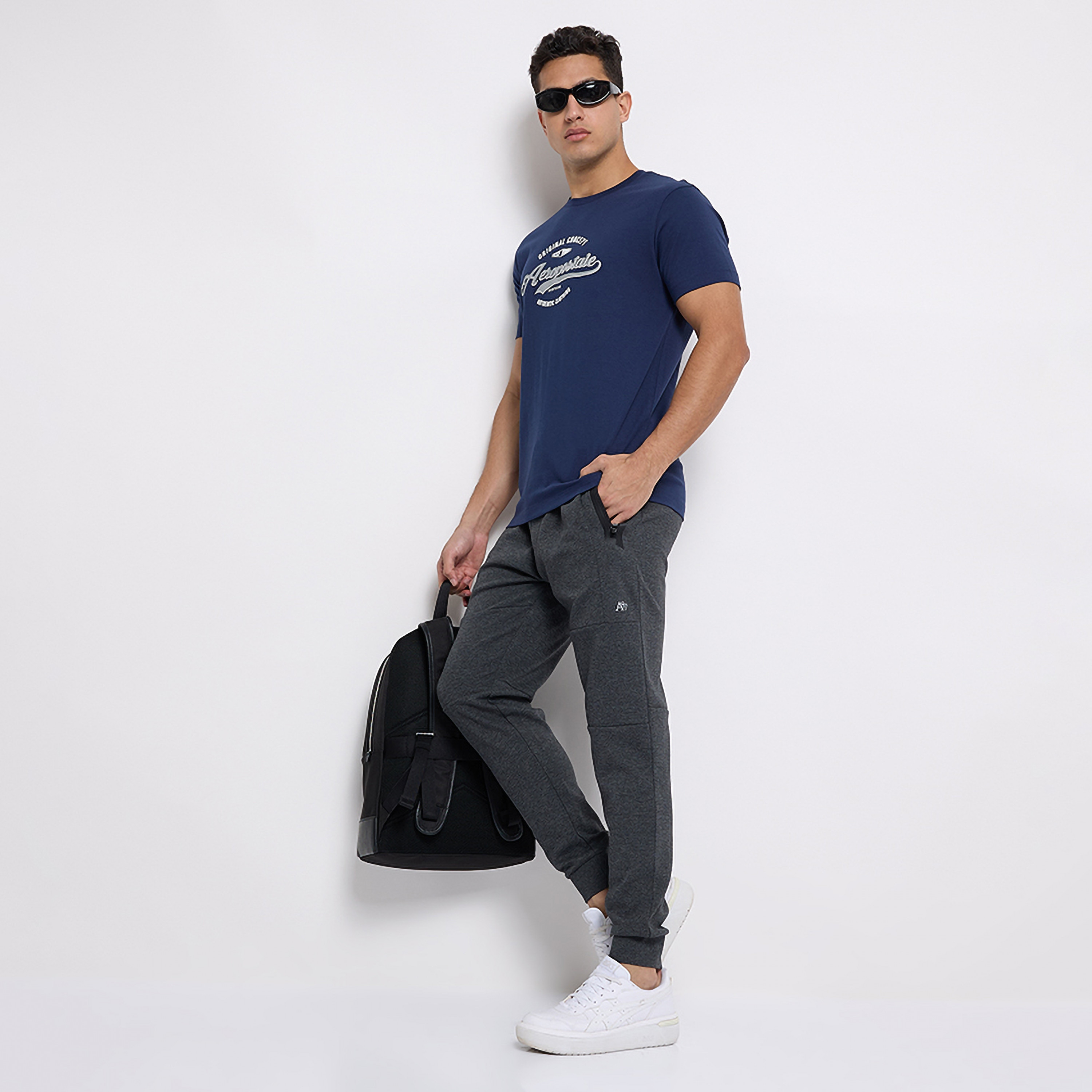 جوغر من ايروبوستال سادة برباط ذو متوسط الارتفاع-men-clothing-bottoms-joggers-image-5