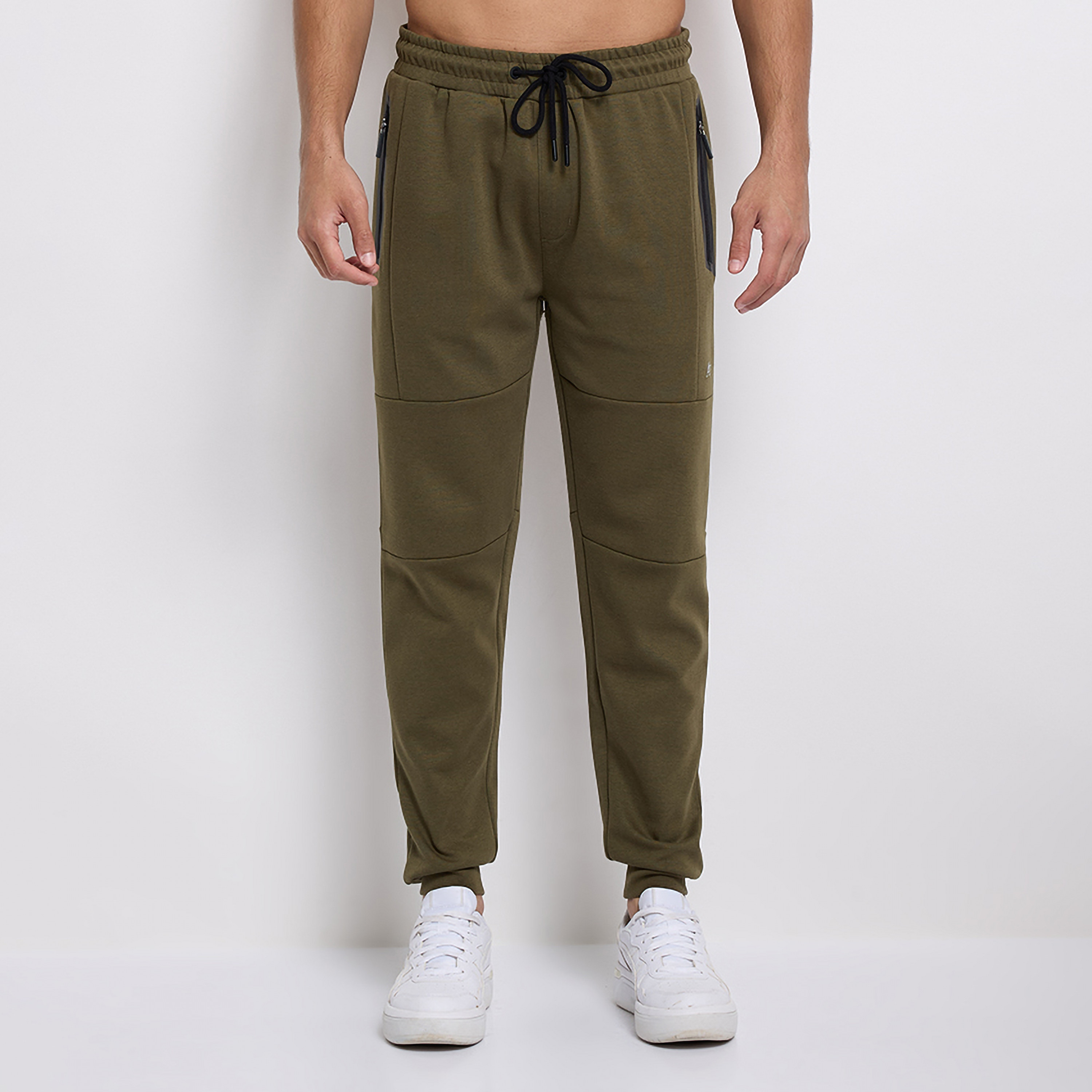 Aeropostale Plain Mid Rise Drawstring Joggers-men-clothing-bottoms-joggers-image-13