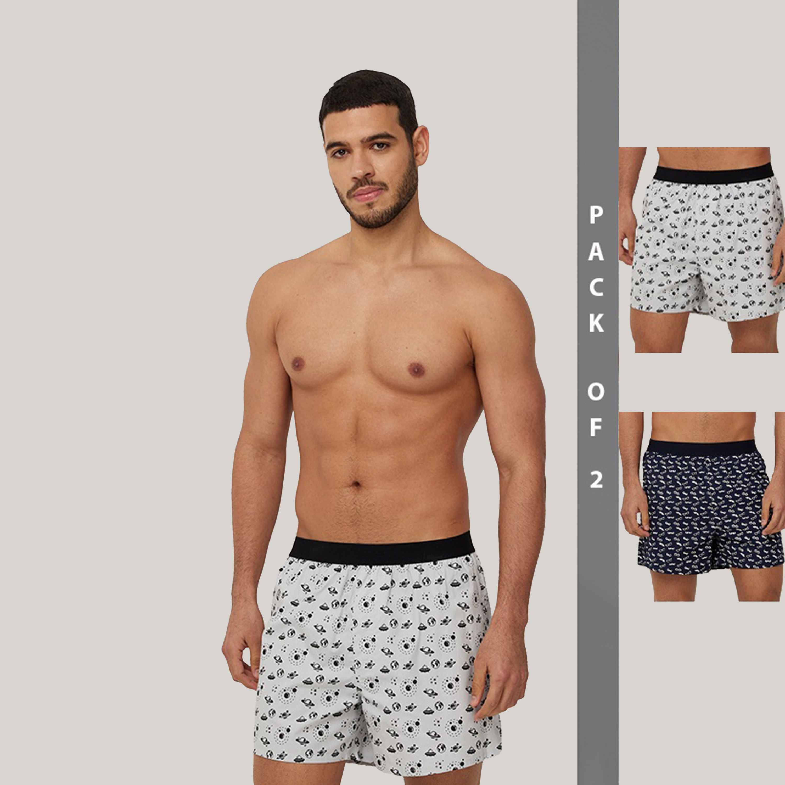 Aeropostale Pack of 2 Printed Boxers-men-clothing-innerwear-underwear-image-1