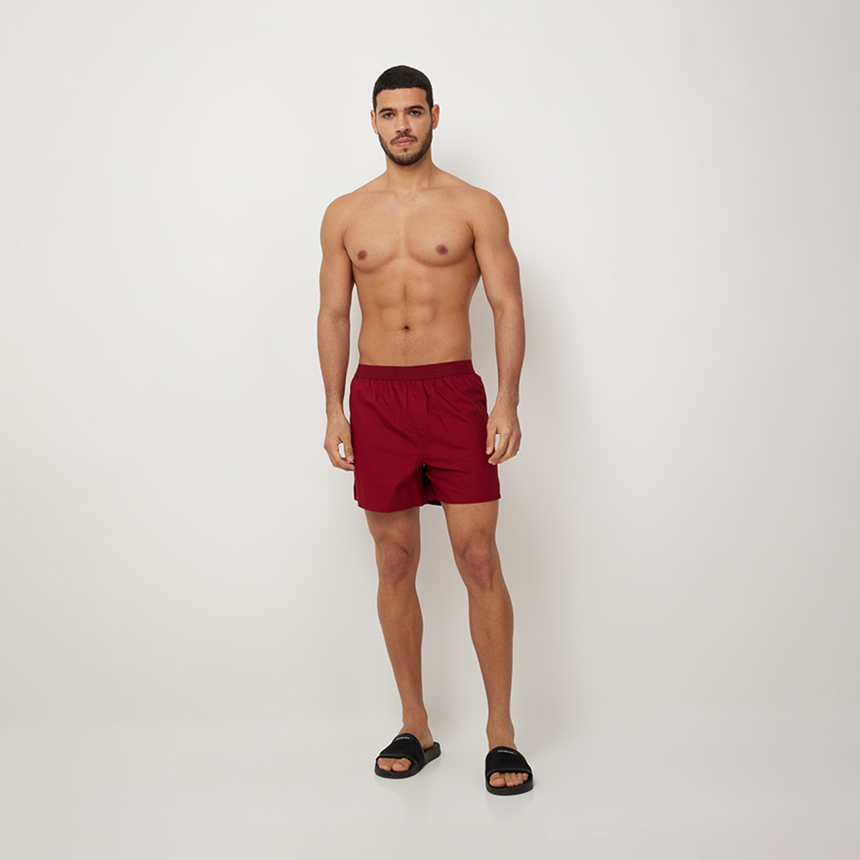 Buy Men s Aeropostale Pack of 2 Solid Boxers Online Centrepoint UAE