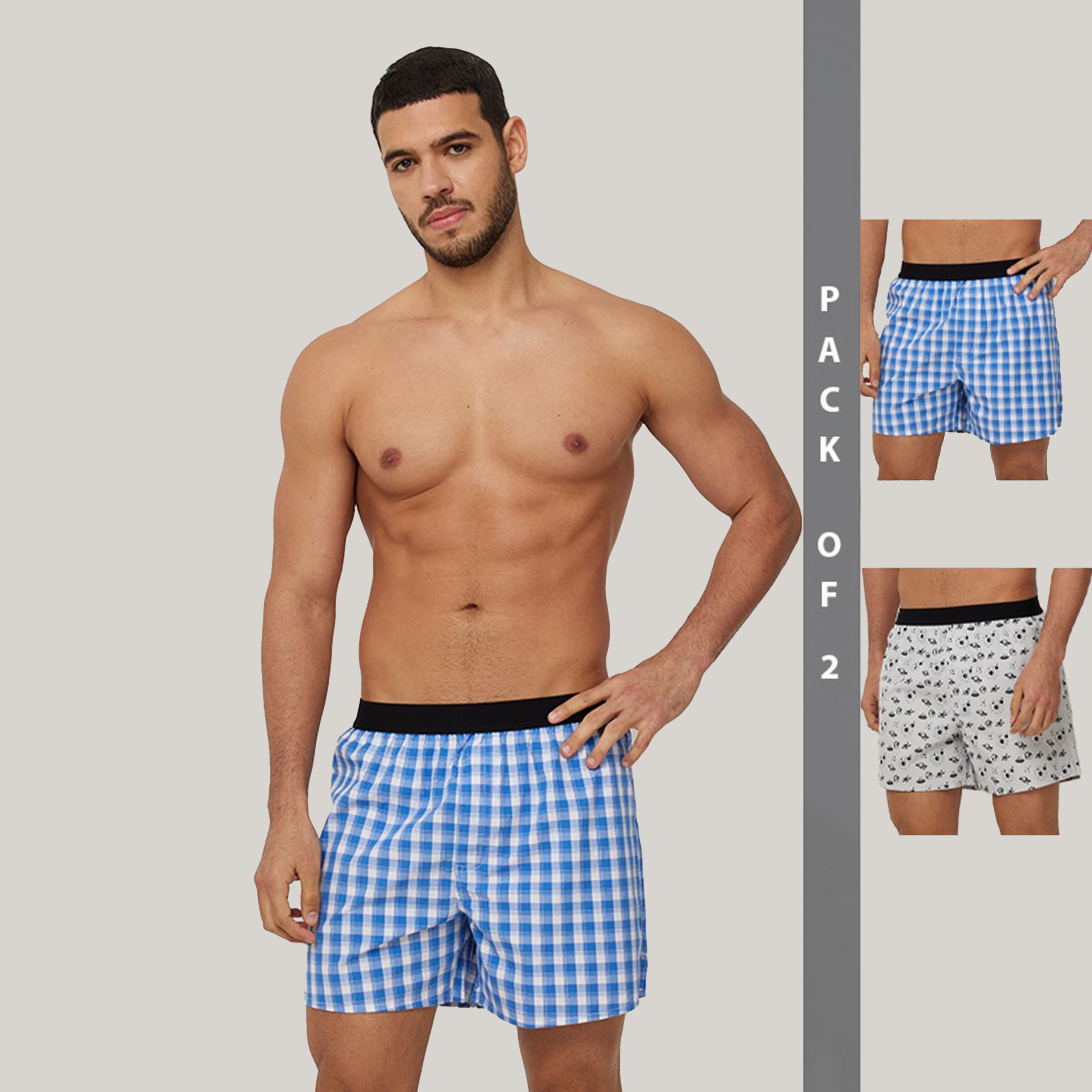 Aeropostale Pack of 2 Printed Boxers-men-clothing-innerwear-underwear-image-1