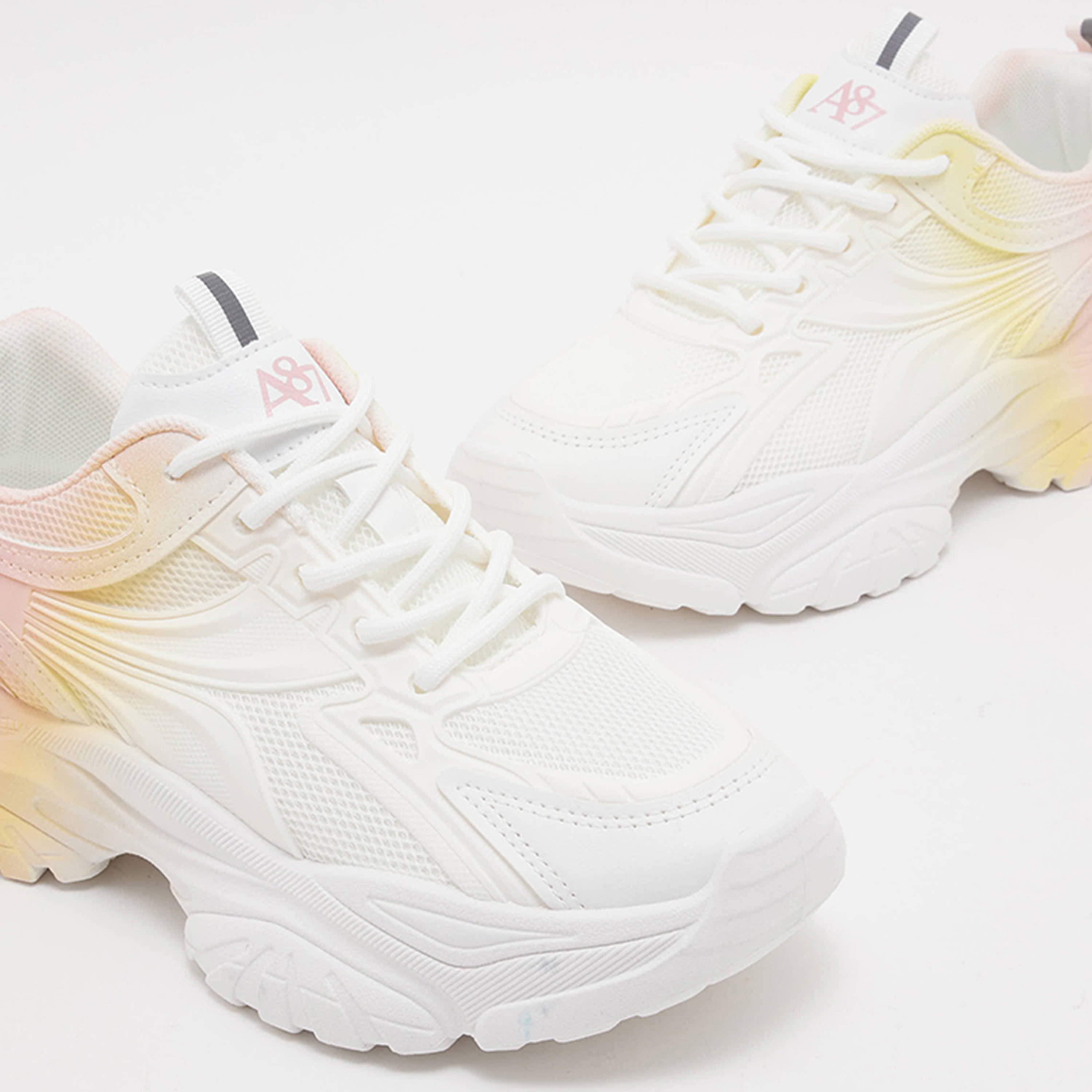  AR73234237S23 | حذاء سنيكرز نسائي ممتلئ برباط علوي من ايروبوستال -women-shoes-sneakers-image-4