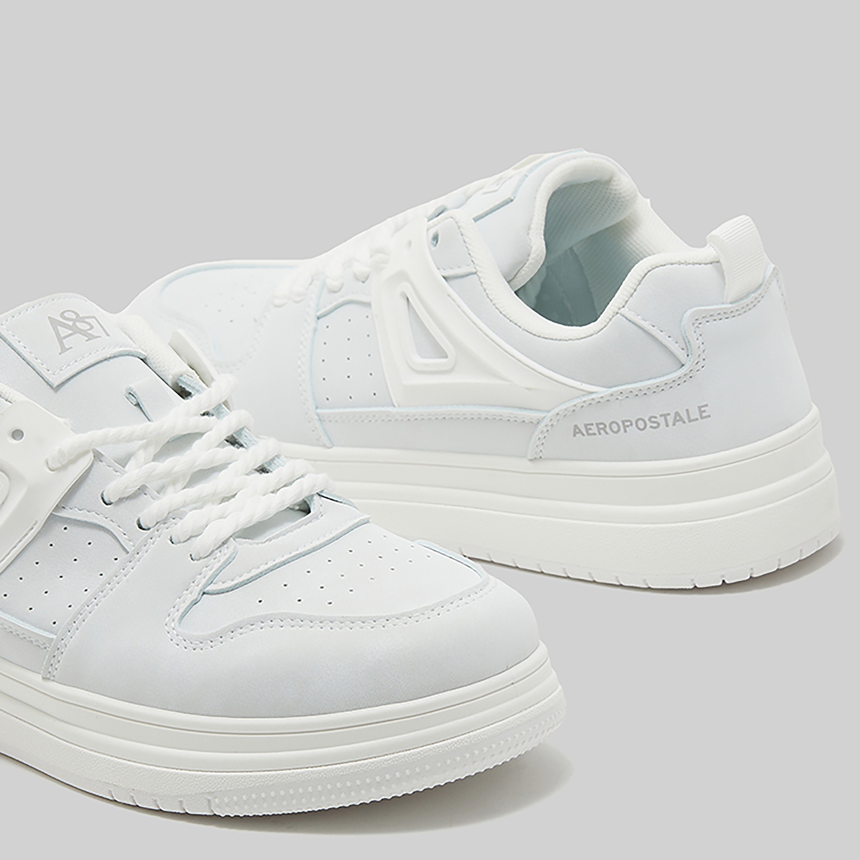 Aeropostale Men's Perforated Low Top Lace-Up Sneakers | AR73466035S24-men-shoes-sneakers-image-16