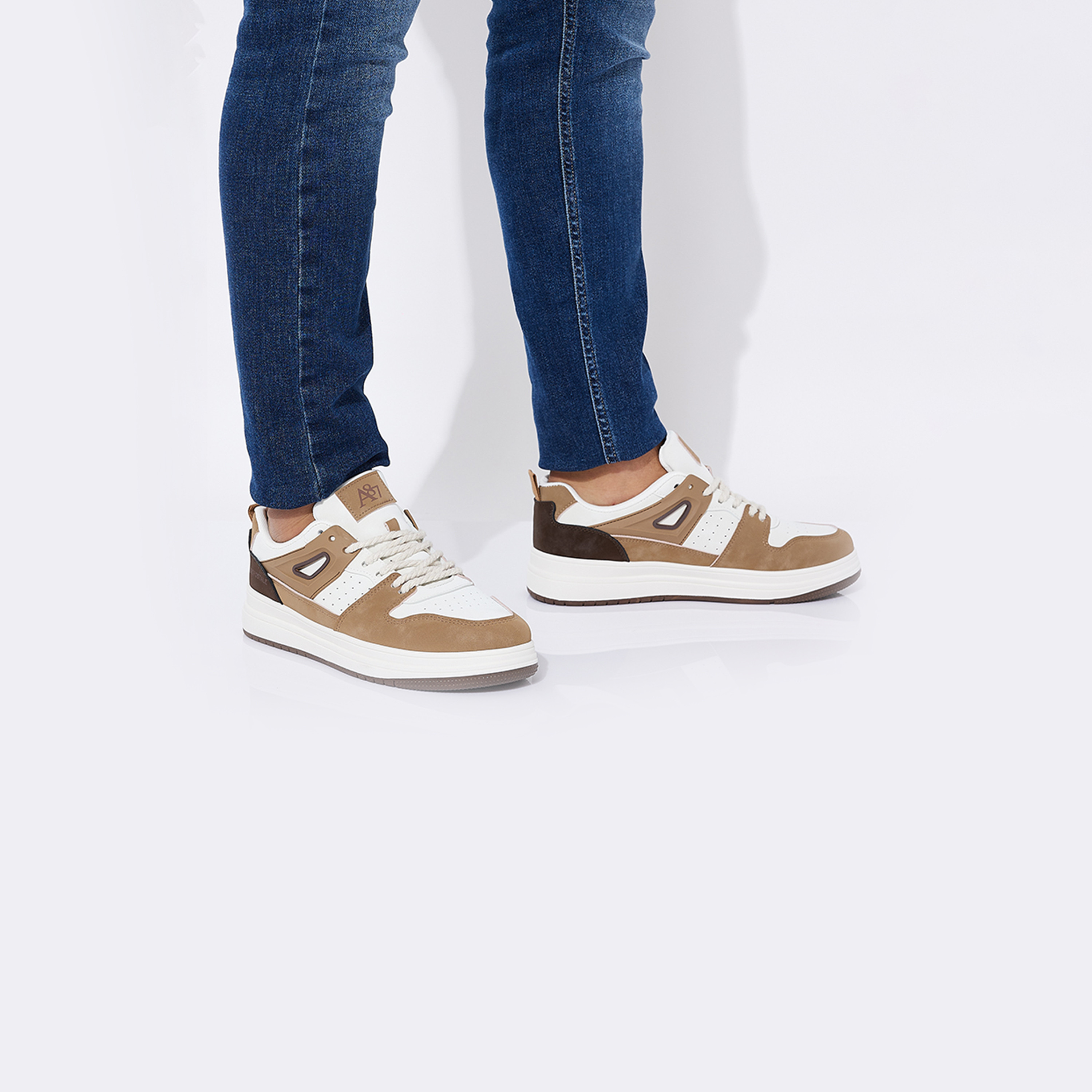 Aeropostale Men's Perforated Low Top Lace-Up Sneakers | AR73466035S24-men-shoes-sneakers-image-12