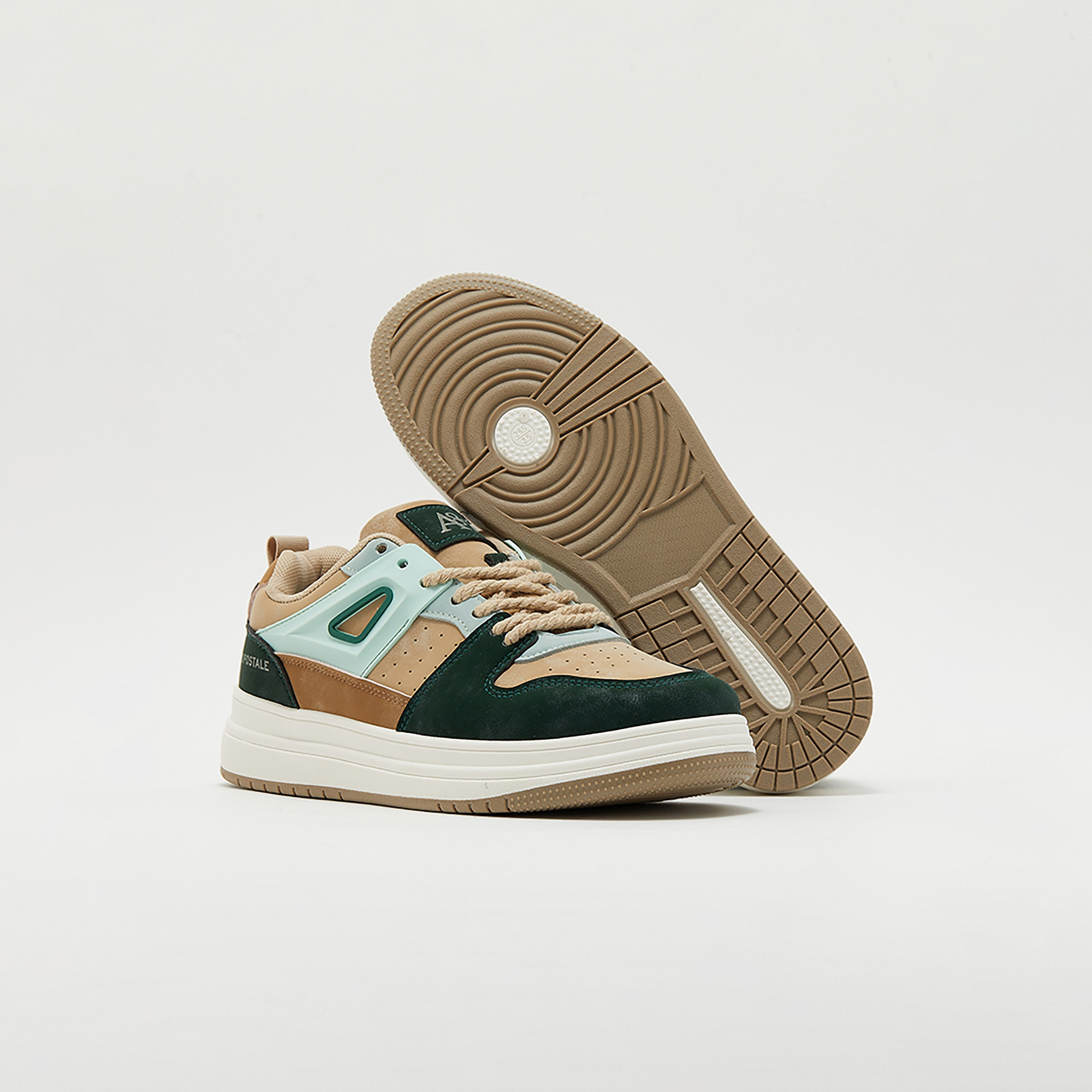 Aeropostale Men's Perforated Low Top Lace-Up Sneakers | AR73466035S24-men-shoes-sneakers-image-4
