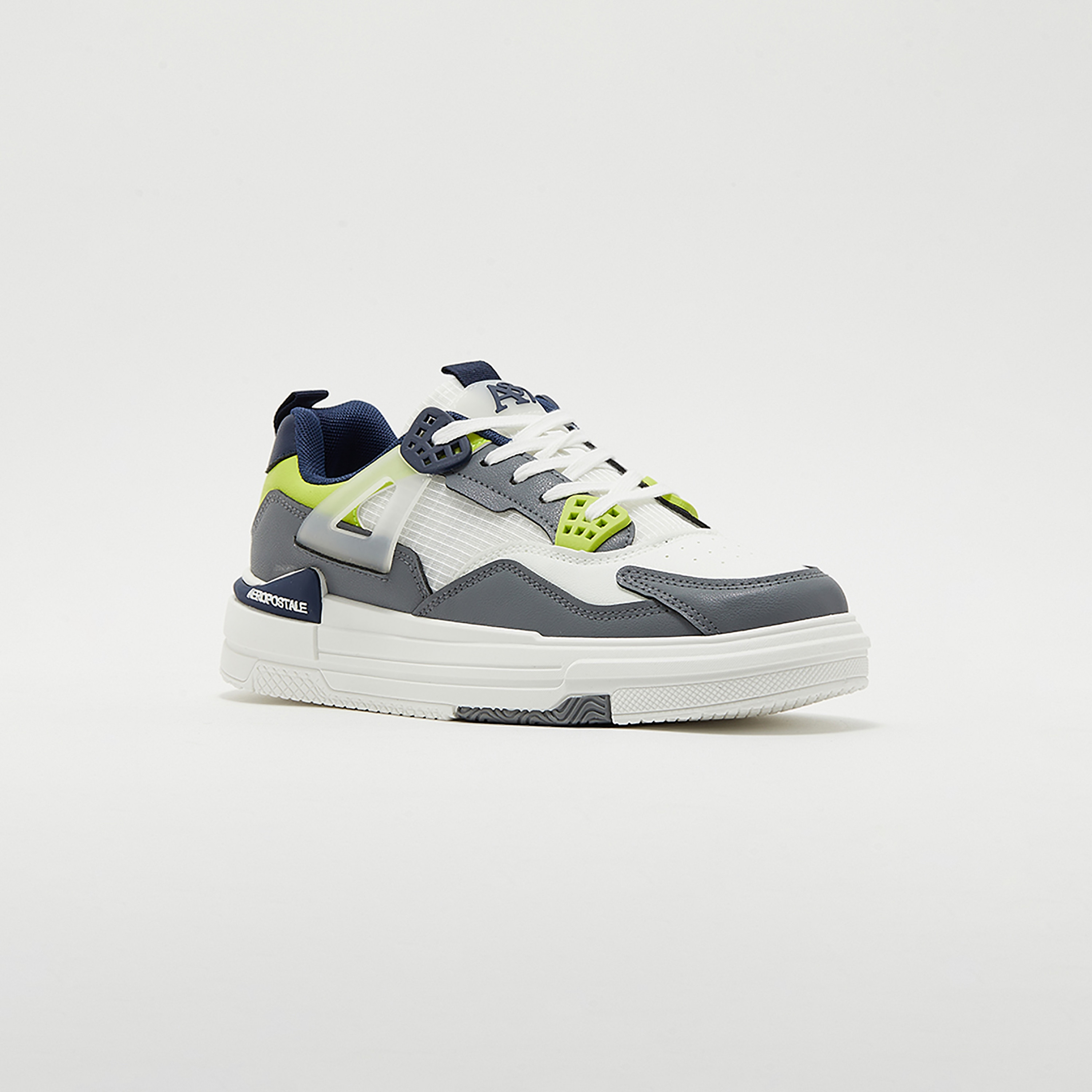 Aeropostale Men's Low Top Lace-Up Sneakers | AR73466037S24-men-shoes-sneakers-image-1