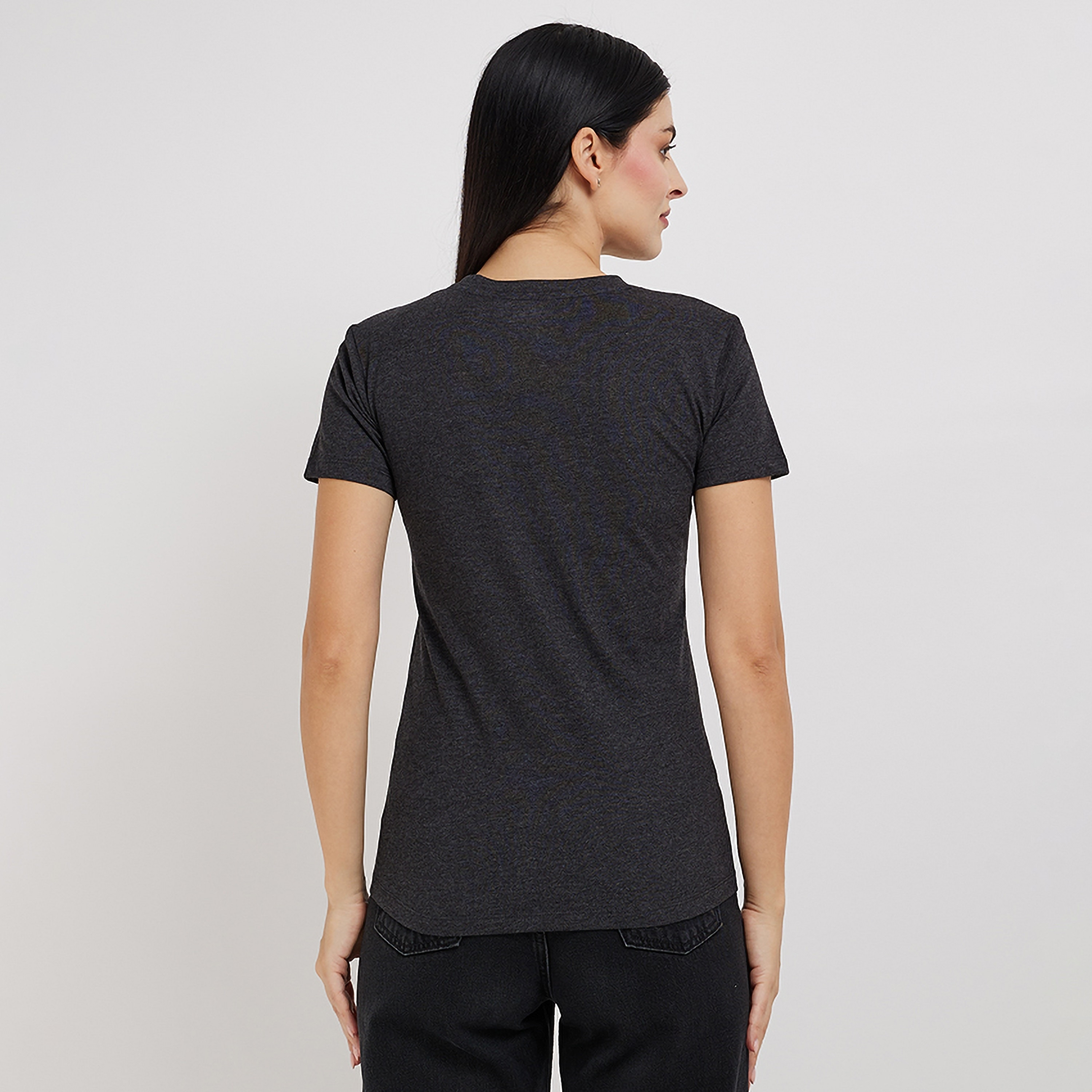 تي شيرت نسائي بأكمام قصيرة ورقبة دائرية وطبعة رسومات من أيروبوستال-women-clothing-tshirts-image-4