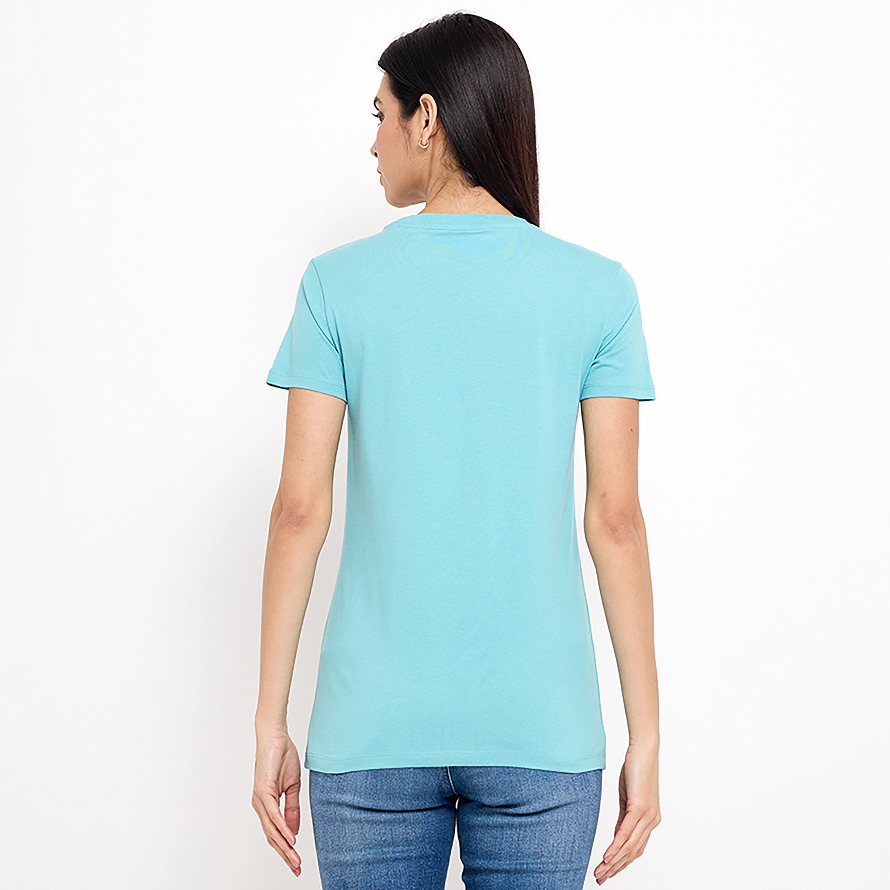 تي شيرت من ايروبوستال بأكمام قصيرة و ياقة مستديرة مع طبعات-women-clothing-tshirts-image-7