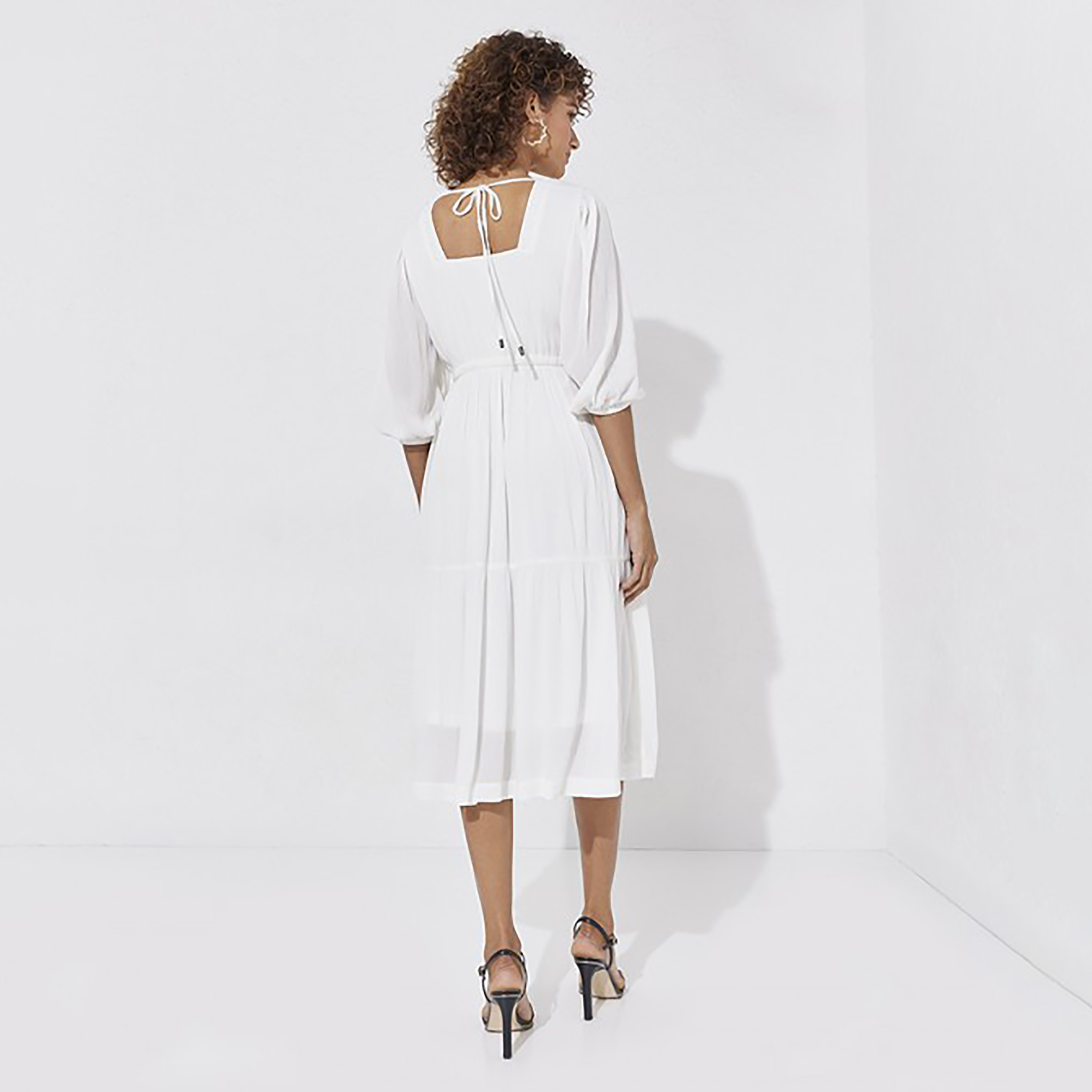 Aeropostale Textured Square Neck Tiered Midi Dress-women-clothing-dresses-image-4