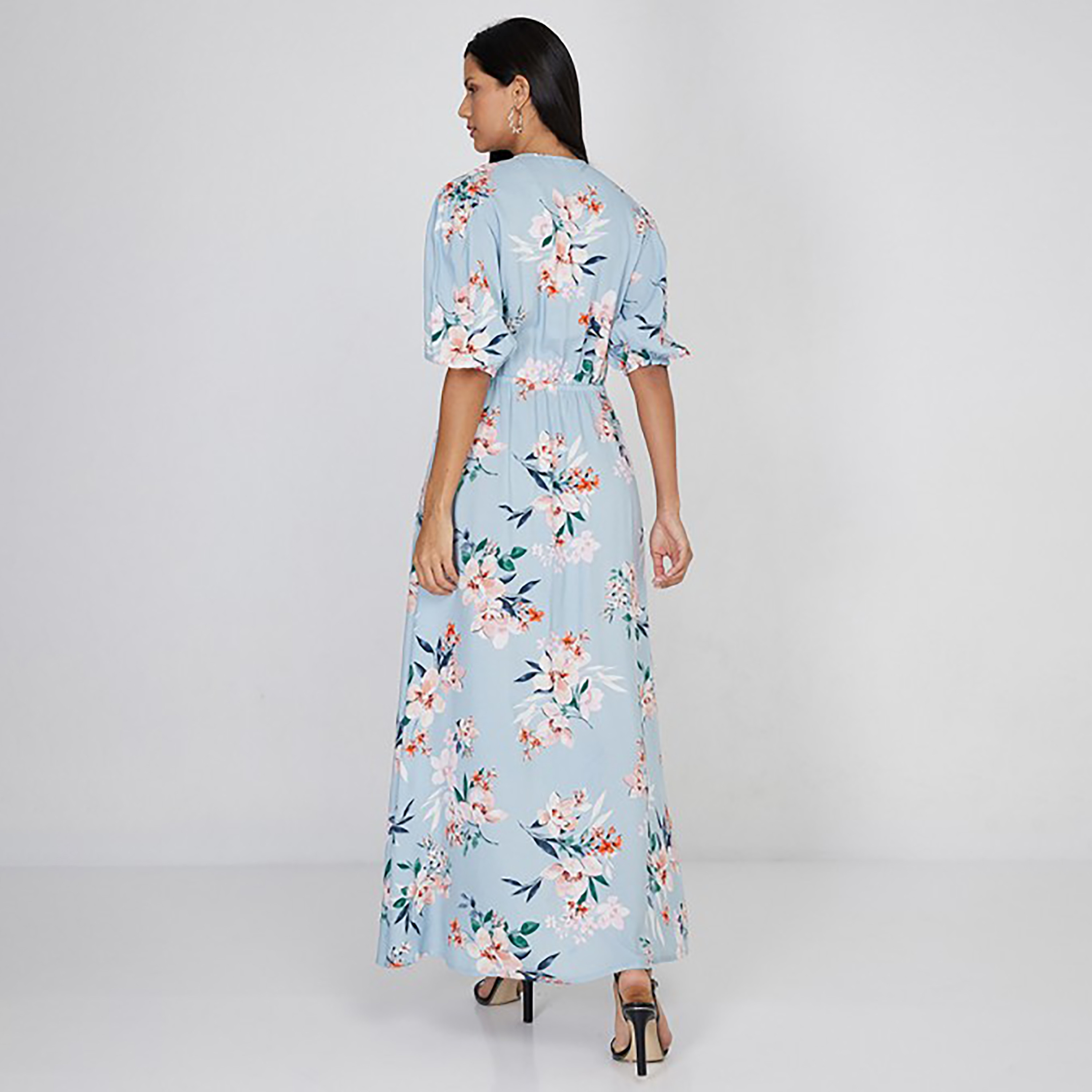 Aeropostale Printed Round Neck A-Line Maxi Dress-women-clothing-dresses-image-4