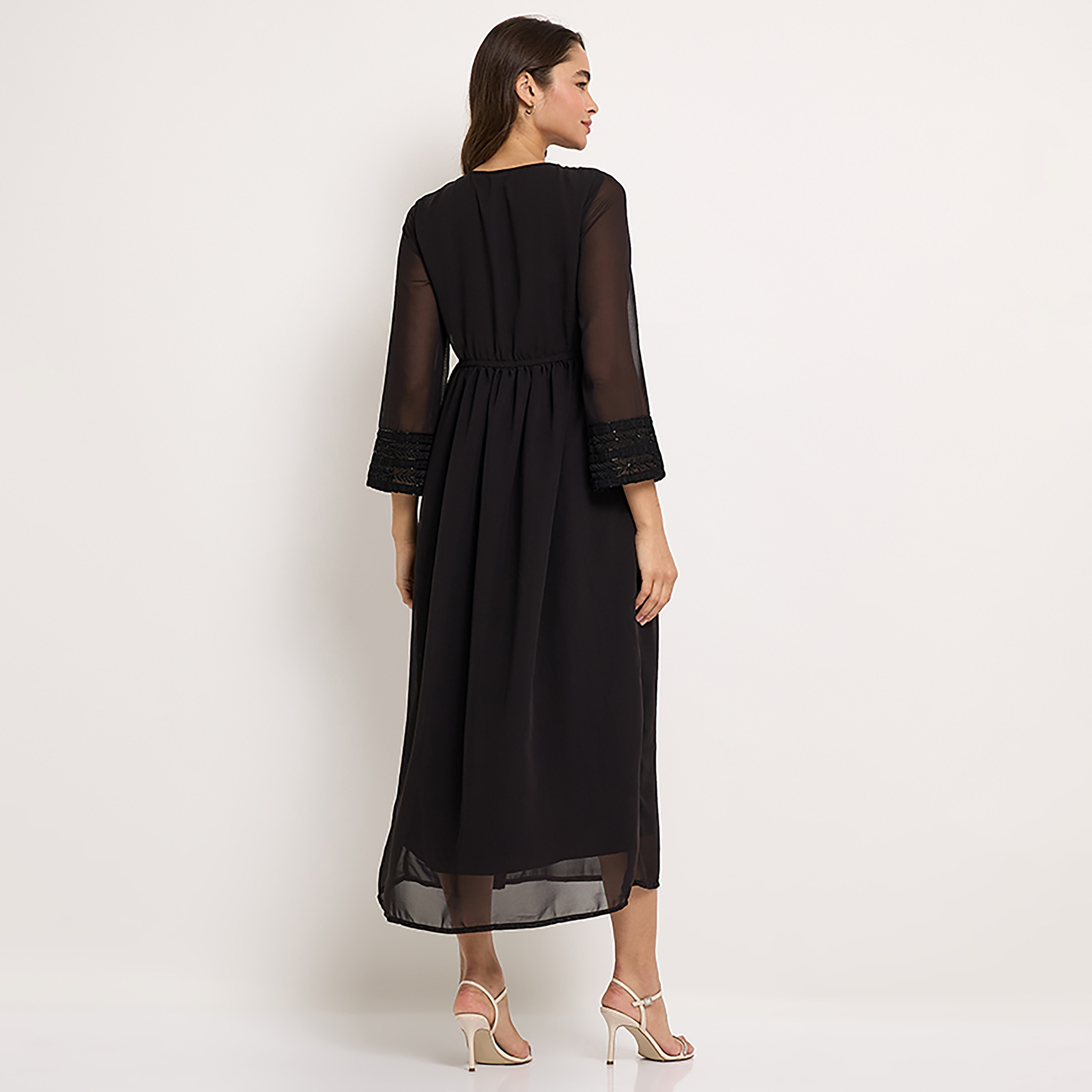 فستان ميدي ذو مطرز من إيروبوستال-women-clothing-dresses-image-4
