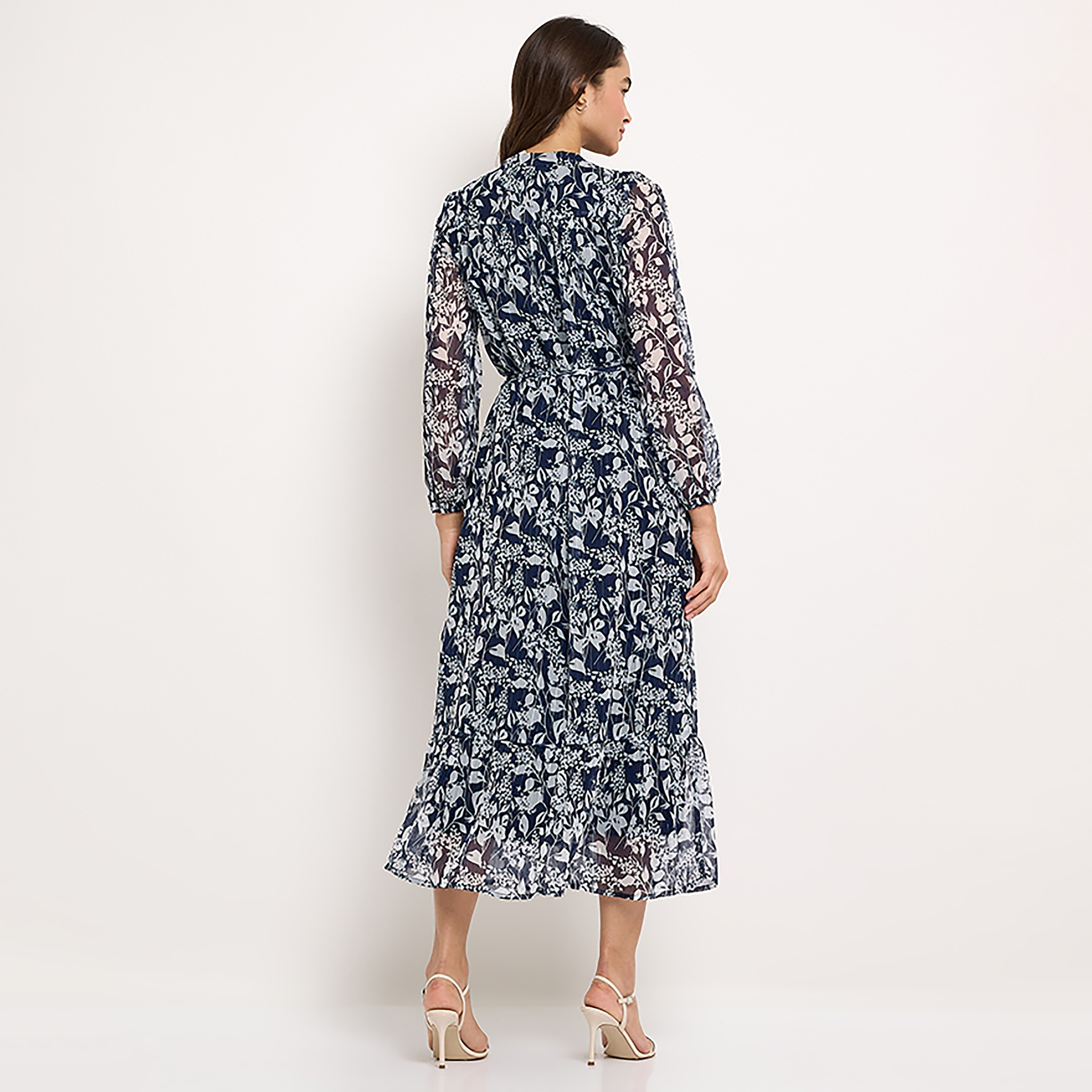 فستان ميدي ذو مطبوع من إيروبوستال-women-clothing-dresses-image-4