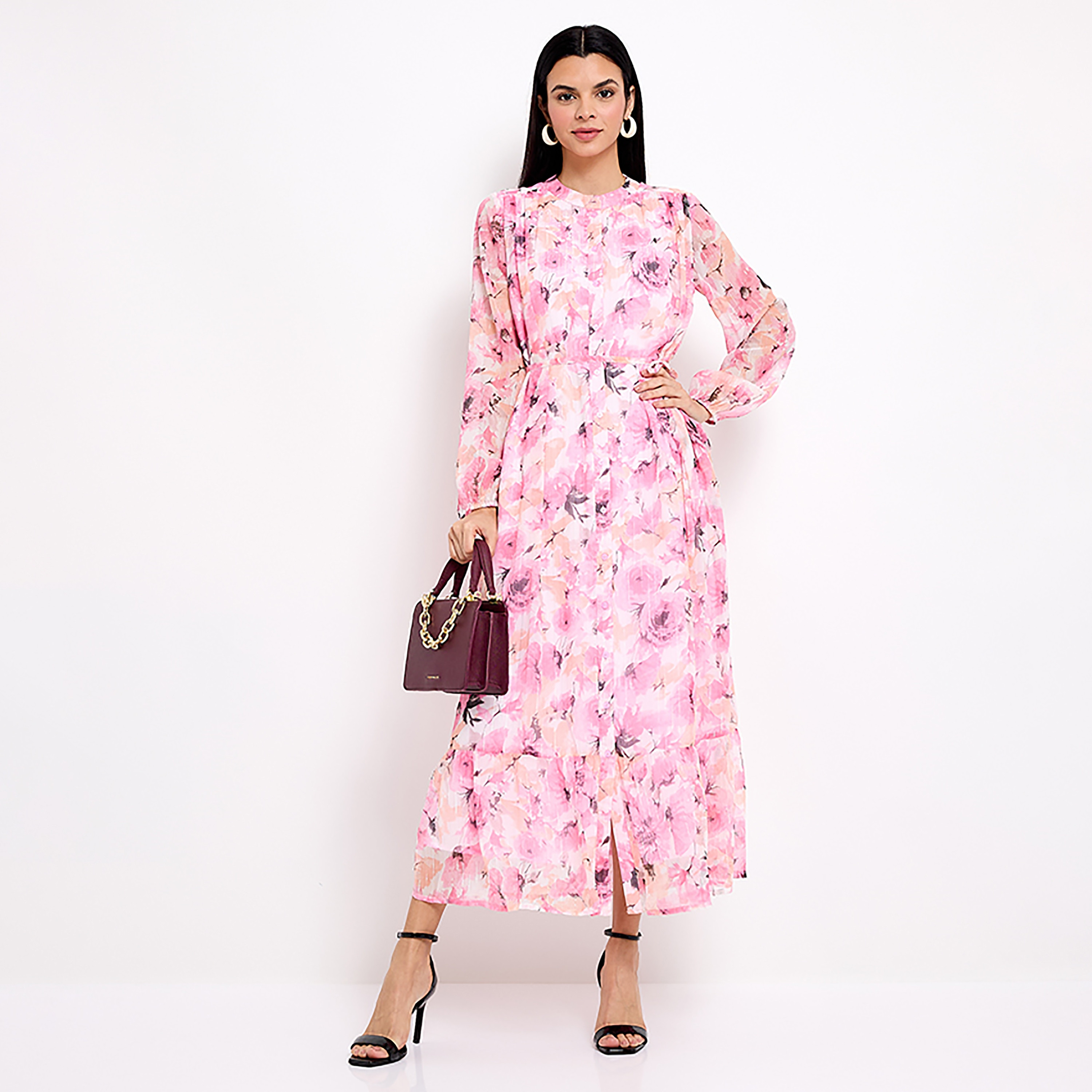 فستان ميدي ذو مطبوع من إيروبوستال-women-clothing-dresses-image-7