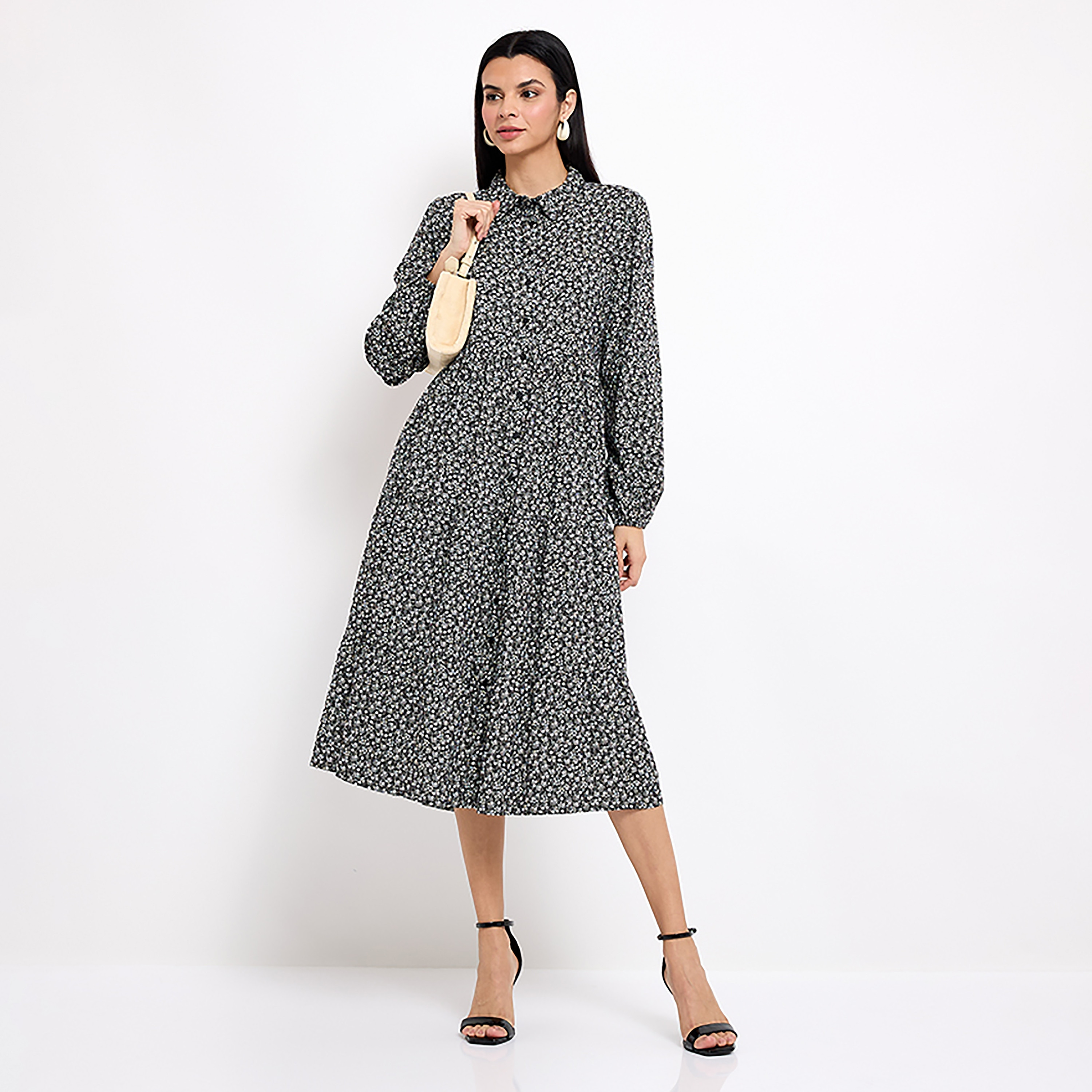 Aeropostale Printed Shirt Midi Dress-women-clothing-dresses-image-3