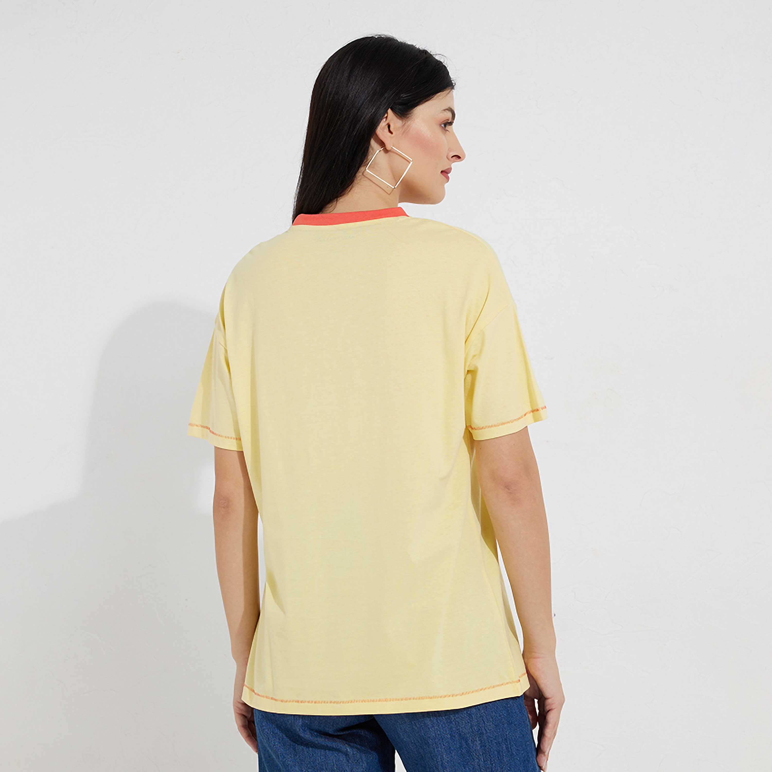 Aeropostale Logo Crew Neck Short Sleeves Women's T-Shirt-women-clothing-tshirts-image-4