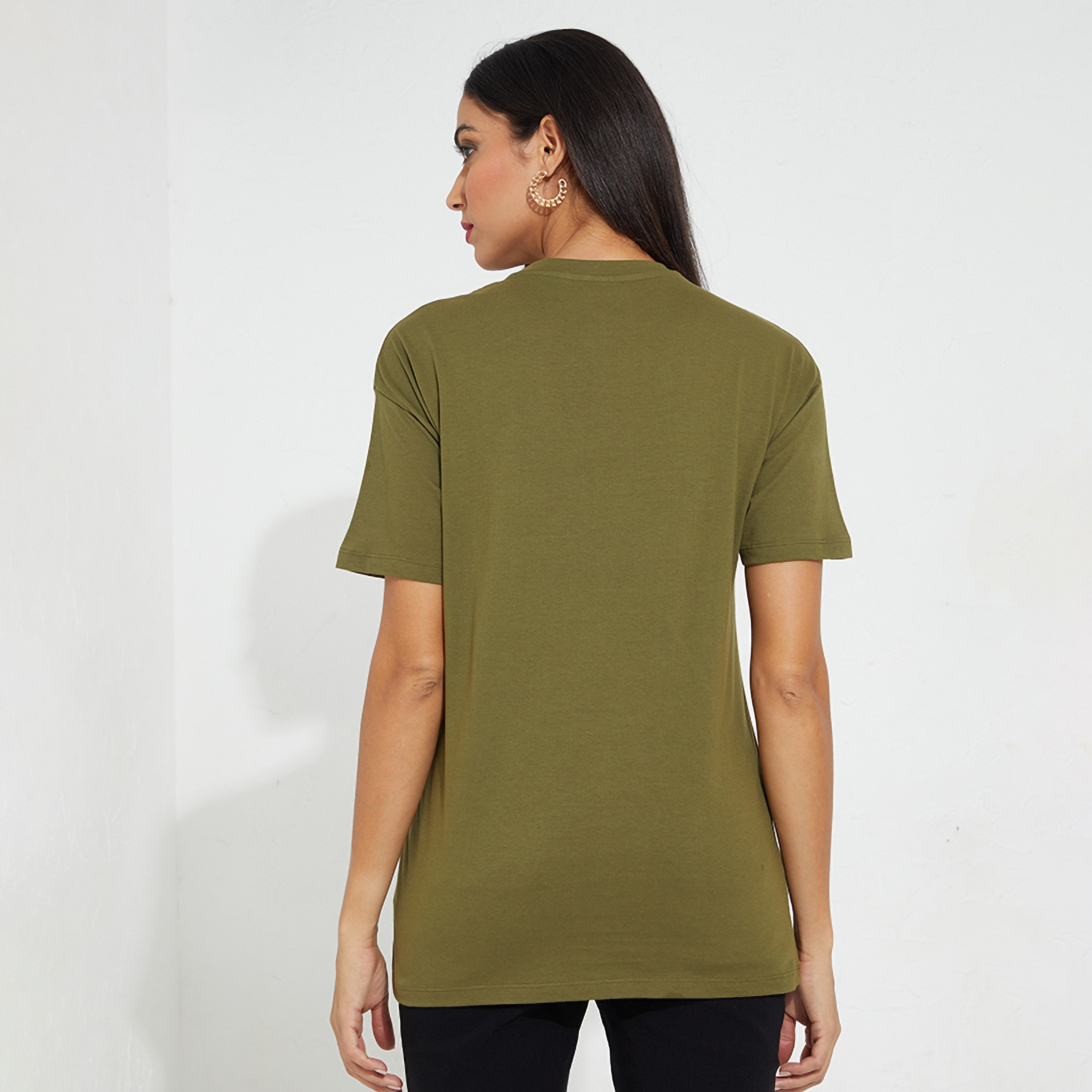 Aeropostale Printed Crew Neck Short Sleeves Women's T-Shirt-women-clothing-tshirts-image-4
