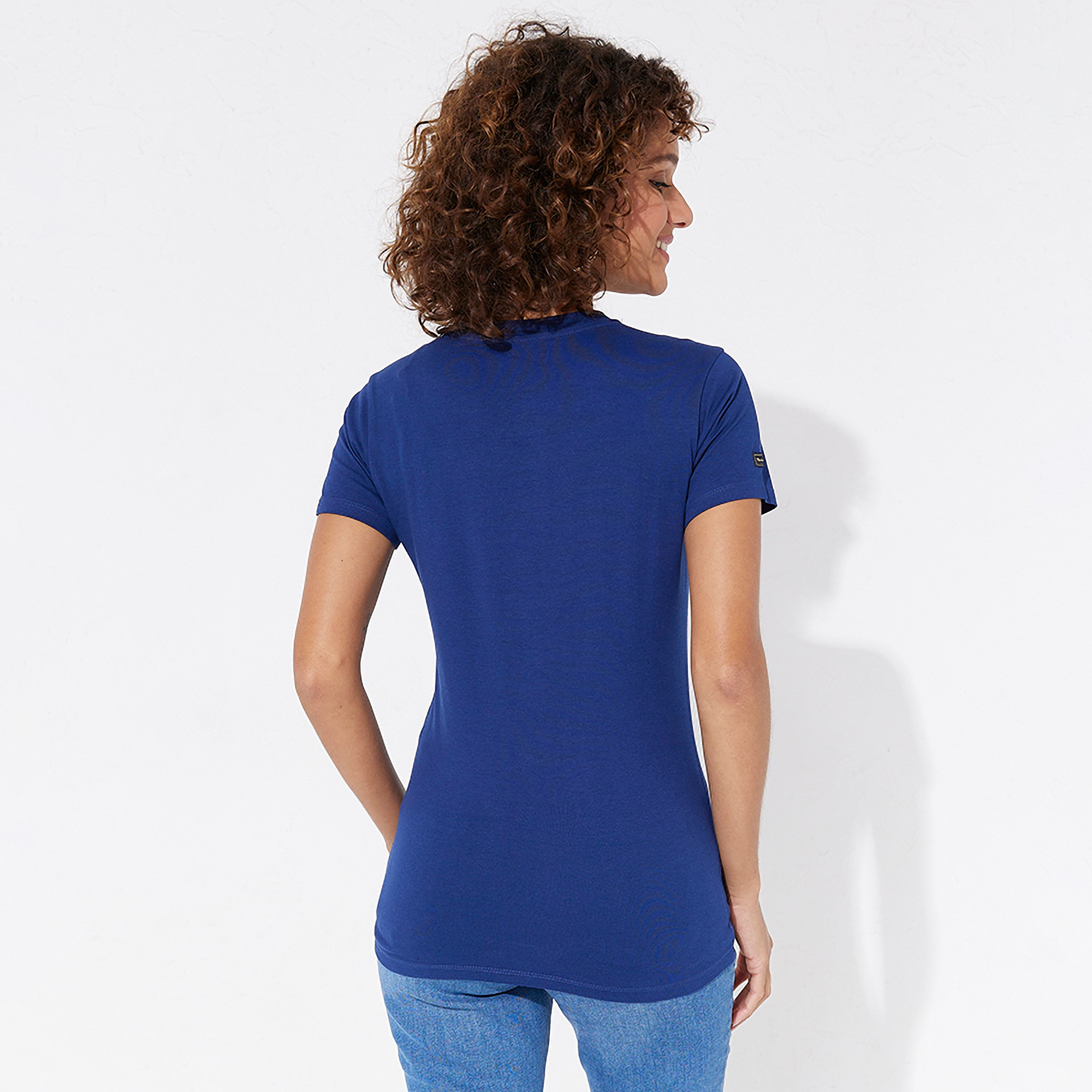 Aeropostale Text Print Crew Neck Short Sleeves Women's T-Shirt-women-clothing-tshirts-image-4