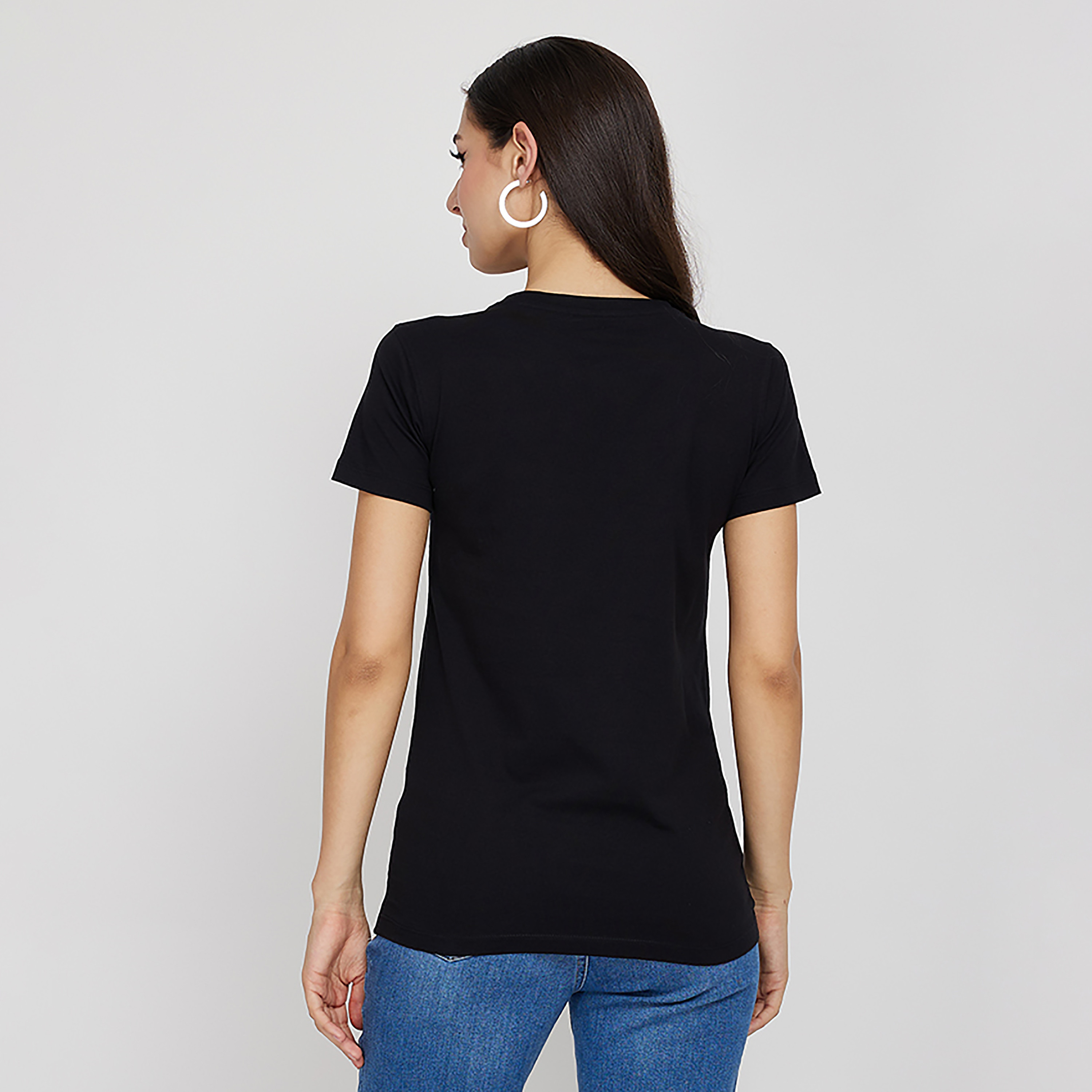 Aeropostale Embroidered Logo Crew Neck Short Sleeves T-Shirt-women-clothing-tshirts-image-4