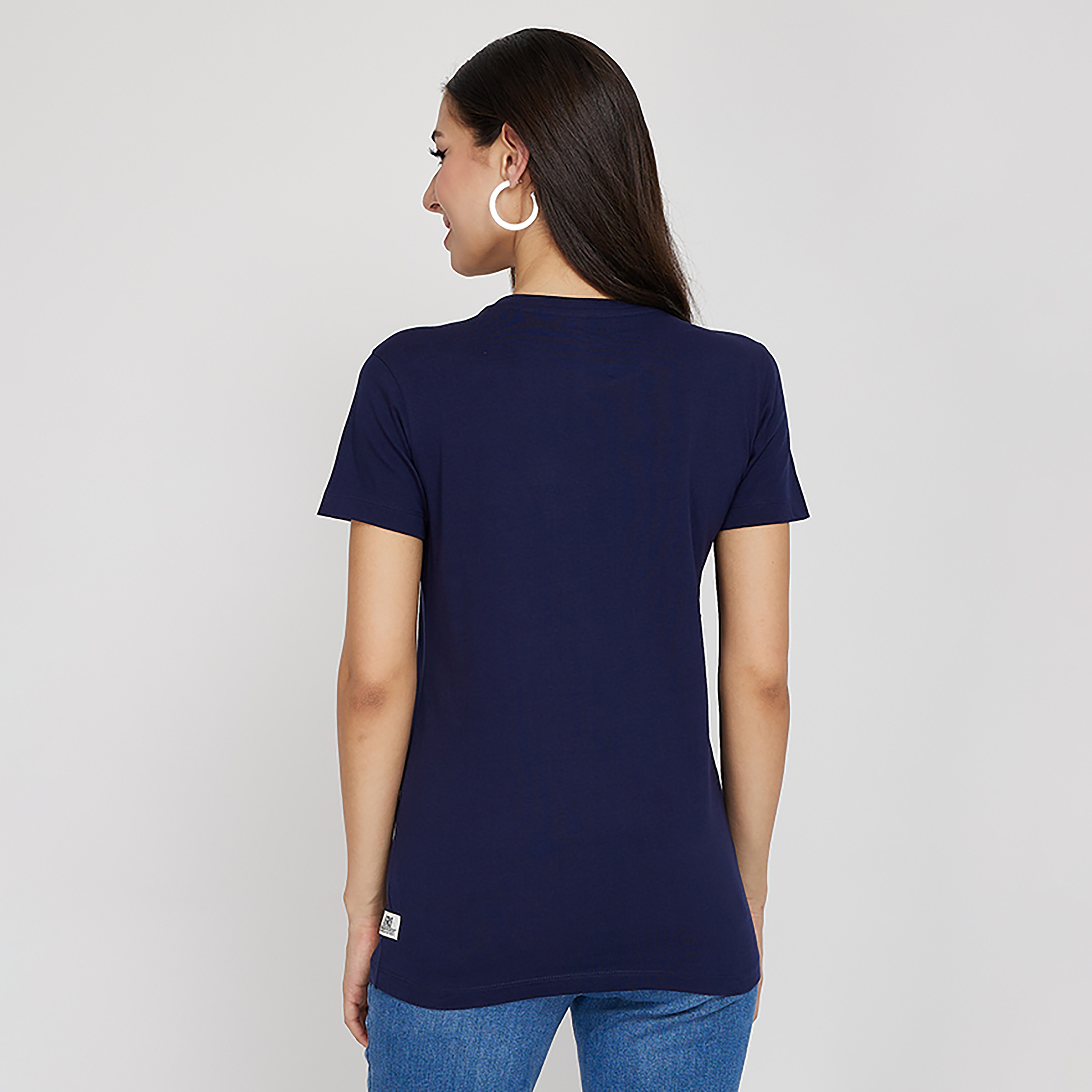 Aeropostale Printed Crew Neck Short Sleeves T-Shirt-women-clothing-tshirts-image-4