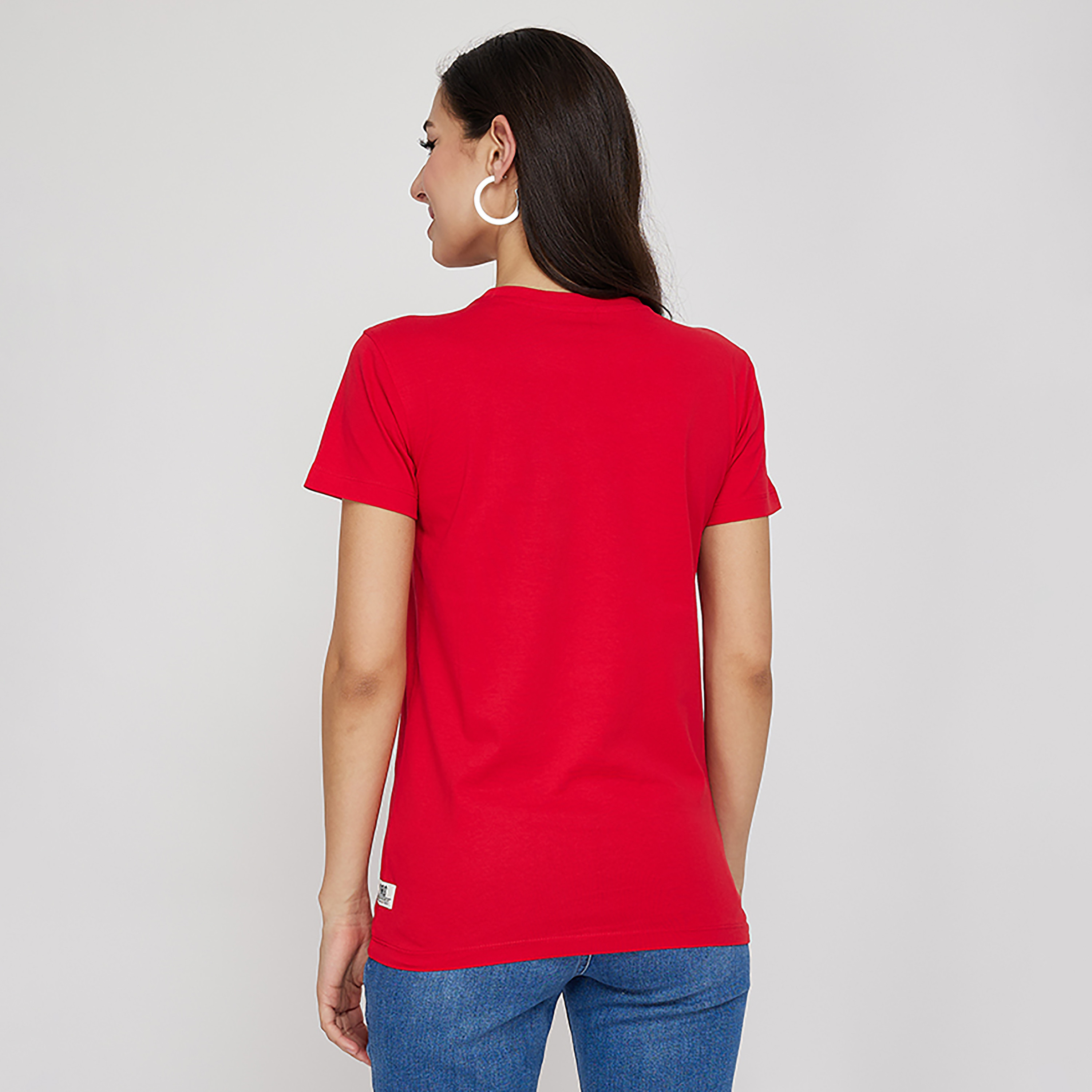 تي شيرت من ايروبوستال بأكمام قصيرة و ياقة مستديرة مع طبعات-women-clothing-tshirts-image-8