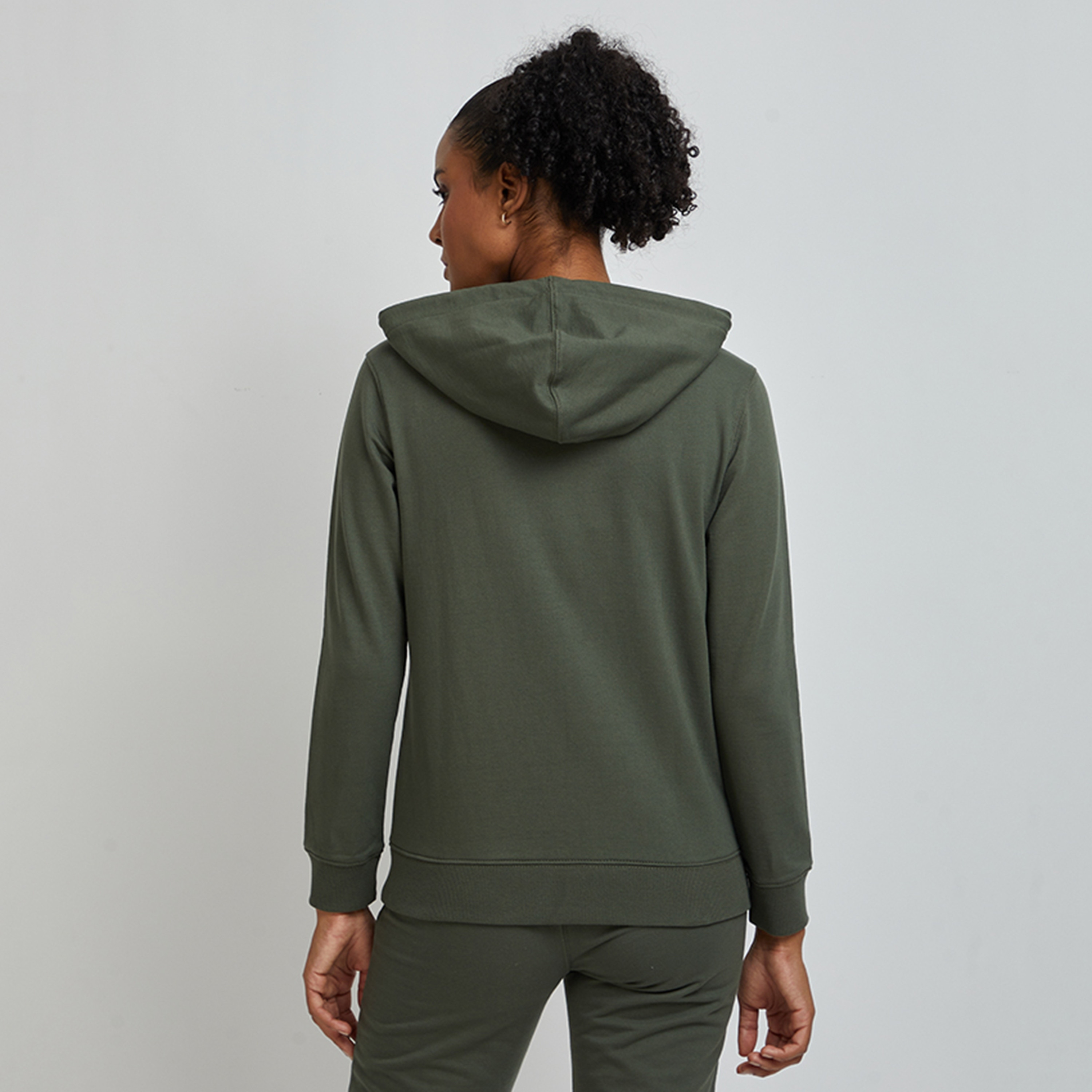 هودي سادة برقبة بغطاء رأس وأكمام طويلة للنساء بسحاب من أيروبوستال-women-clothing-hoodiesandsweatshirts-hoodies-image-8