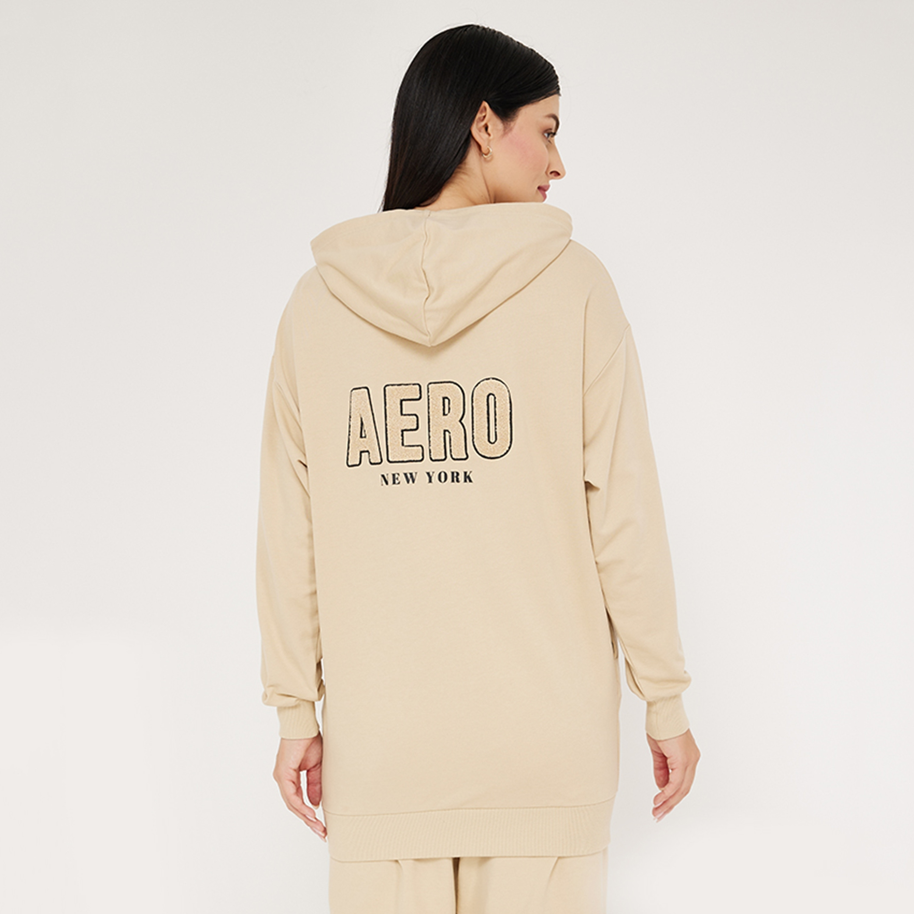 هودي نسائي بغطاء رأس وأكمام منسدلة وياقة بغطاء رأس وسحّاب من أيروبوستال-women-clothing-hoodiesandsweatshirts-hoodies-image-4