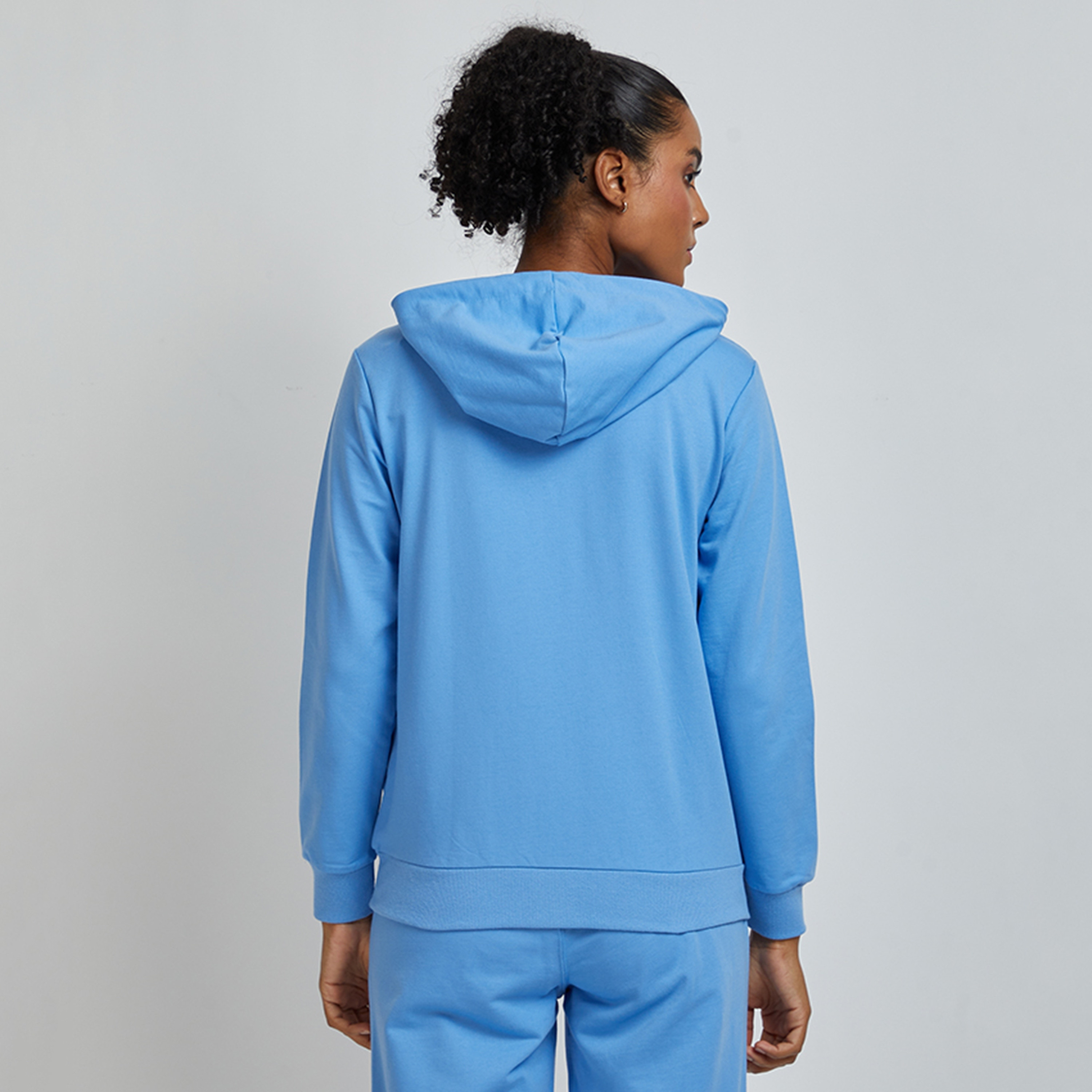 بلوزة نسائية بغطاء رأس وسحاب وأكمام طويلة مزينة بشعار من أيروبوستال-women-clothing-hoodiesandsweatshirts-hoodies-image-4