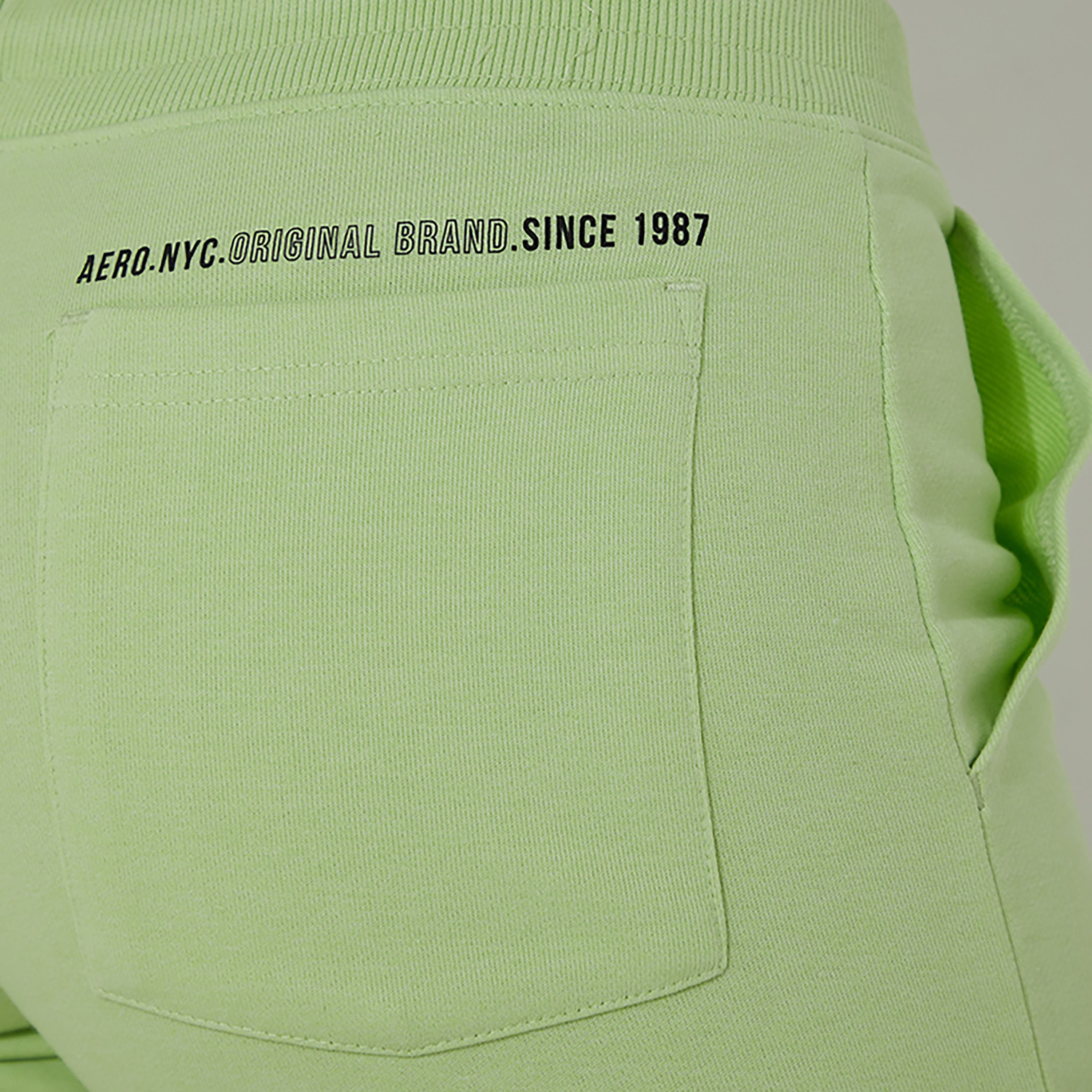 بنطلون ركض نسائي سادة بخصر متوسط ورباط من أيروبوستال-women-clothing-bottoms-joggers-image-3