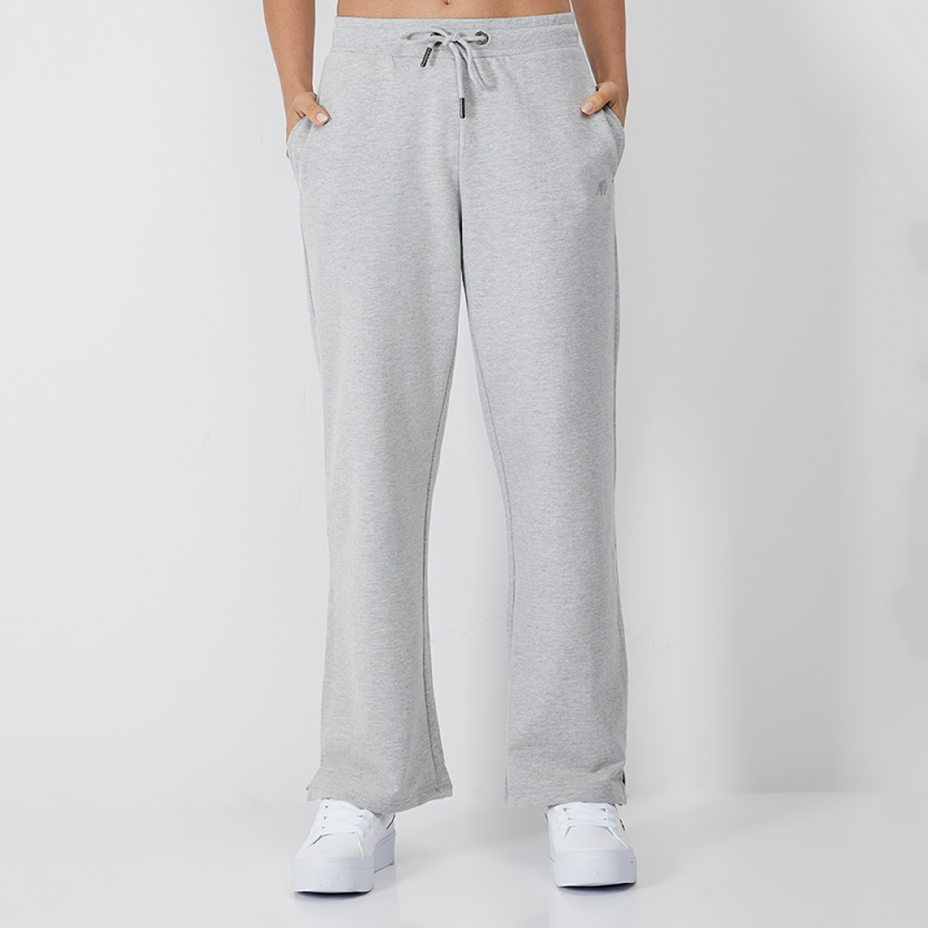 Aeropostale Plain High-Rise Drawstring Fastening Women's Sweatpants-women-clothing-bottoms-joggers-image-1