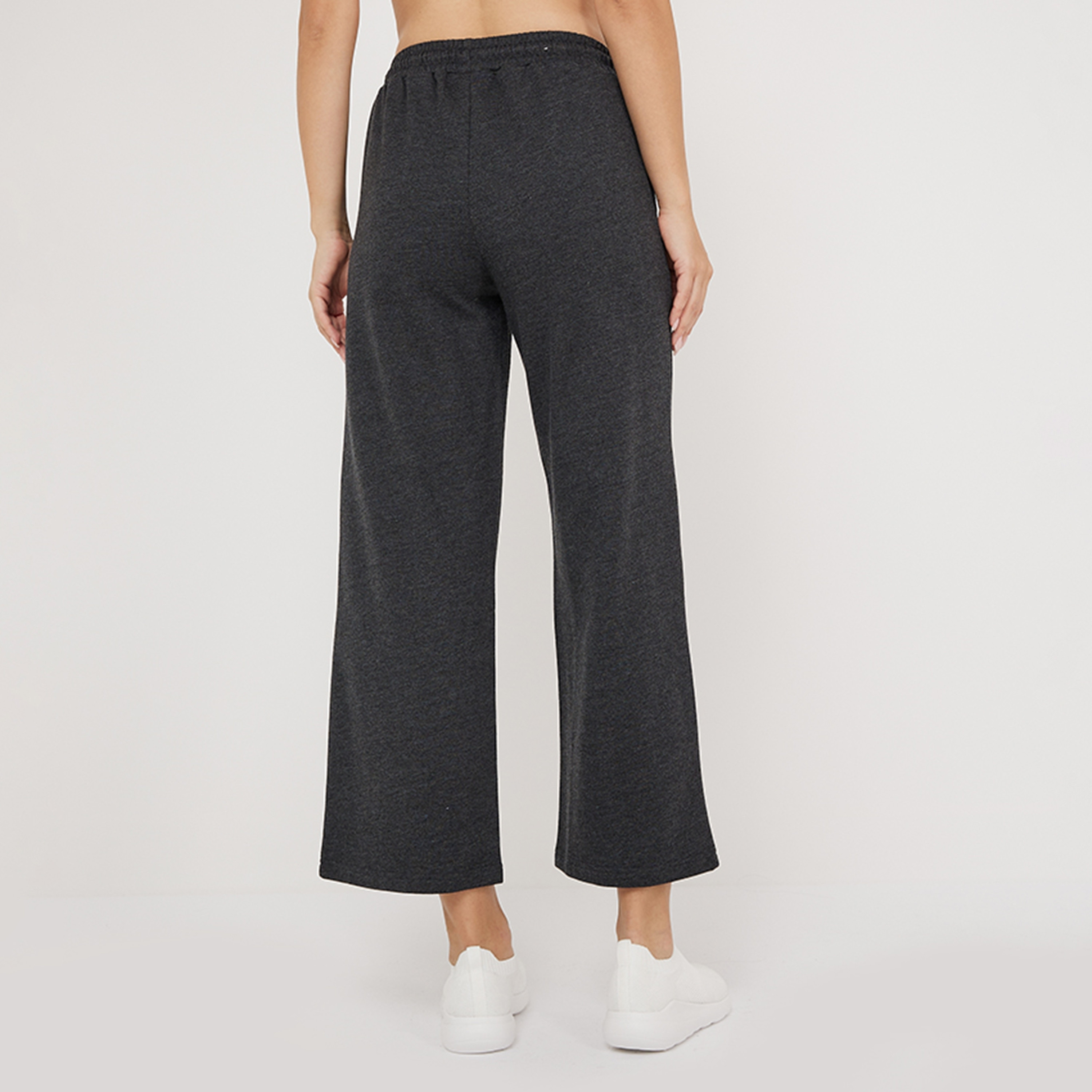 بنطال رياضي نسائي أبليك متوسط الارتفاع برباط من أيروبوستال-women-clothing-bottoms-joggers-image-4