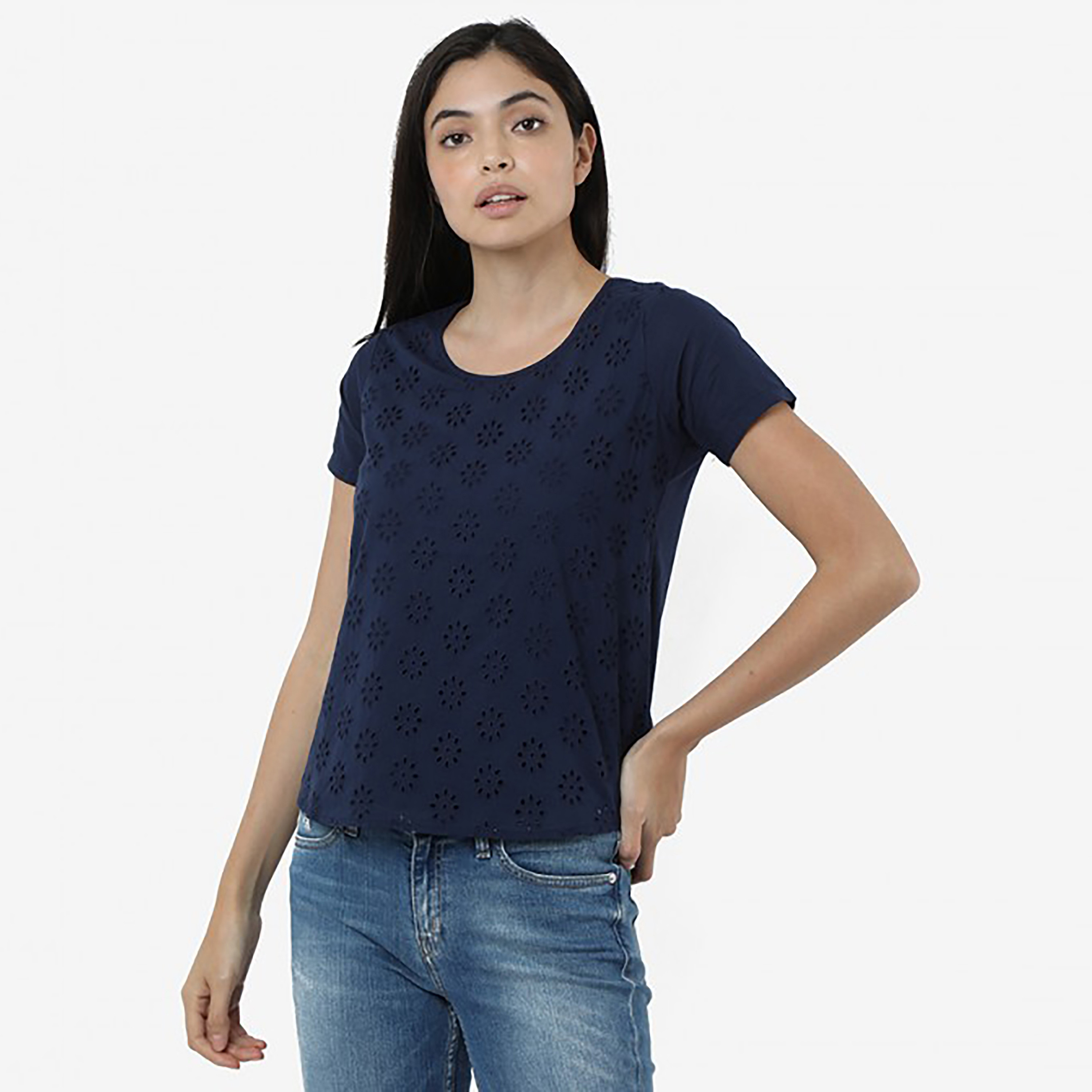Aeropostale Eyelet Embroidered Women's Top-women-clothing-shirtsandblouses-blouses-image-1