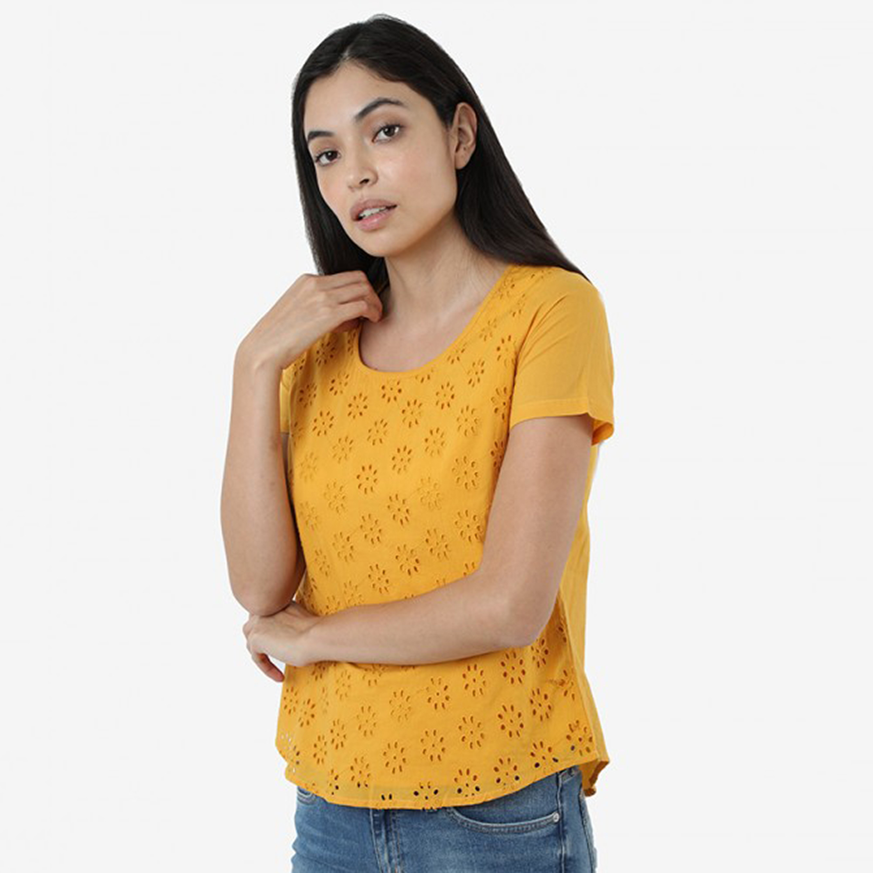 Aeropostale Eyelet Embroidered Women's Top-women-clothing-shirtsandblouses-blouses-image-1