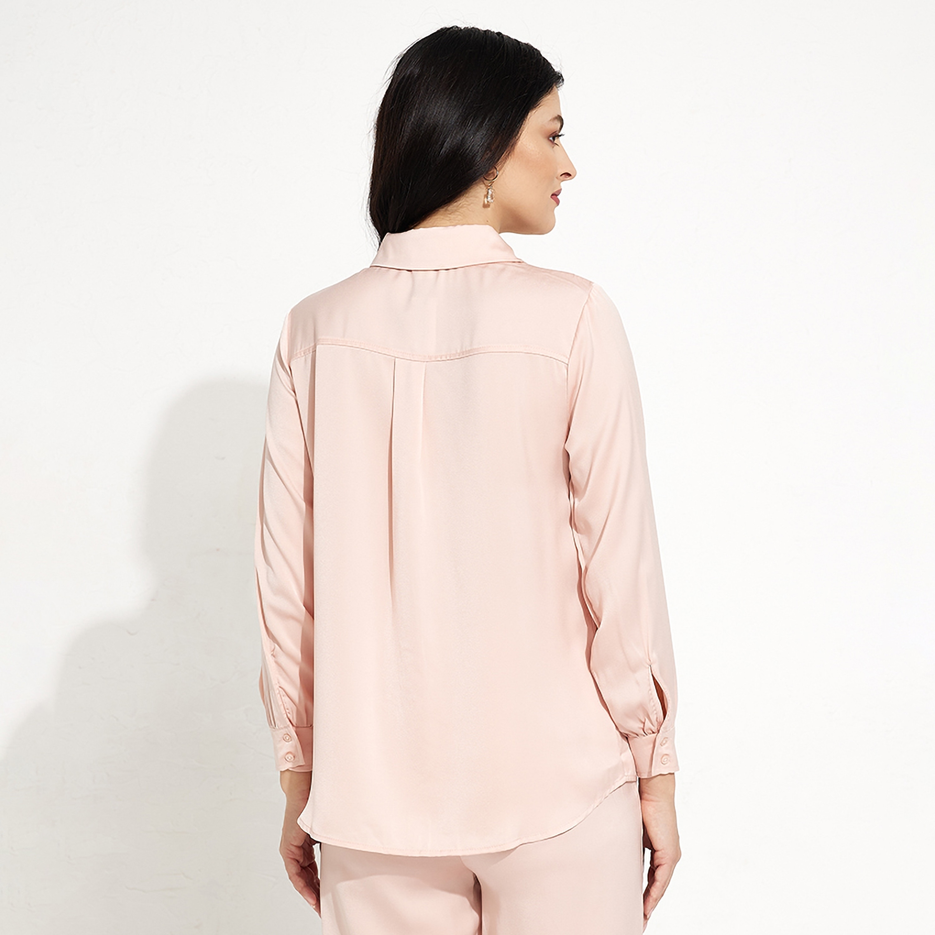 قميص نسائي بأكمام طويلة وياقة سادة من أيروبوستال-women-clothing-shirtsandblouses-shirts-image-8