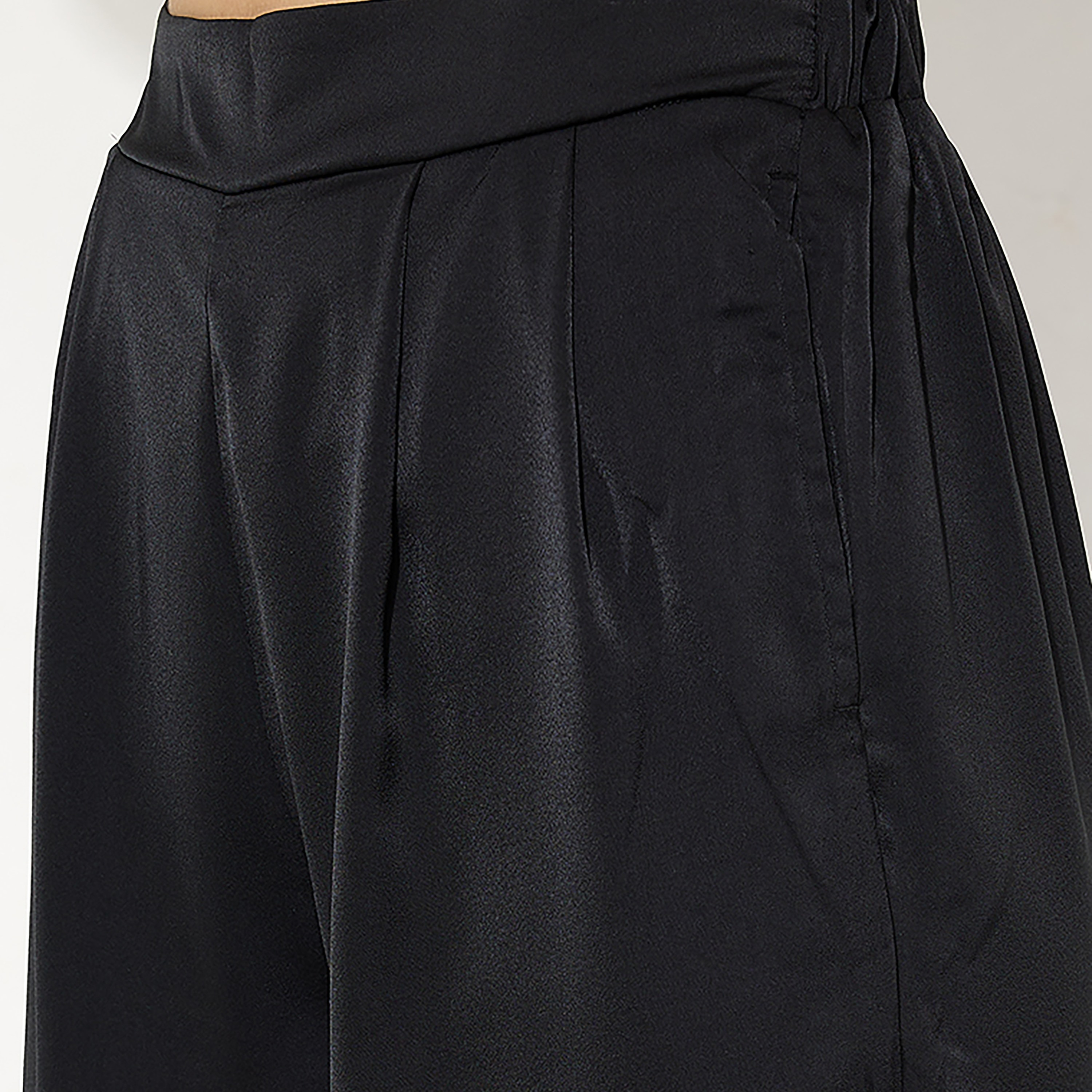 Aeropostale Pleated High-Rise Elasticated Women's Trousers-women-clothing-bottoms-trousers-image-3