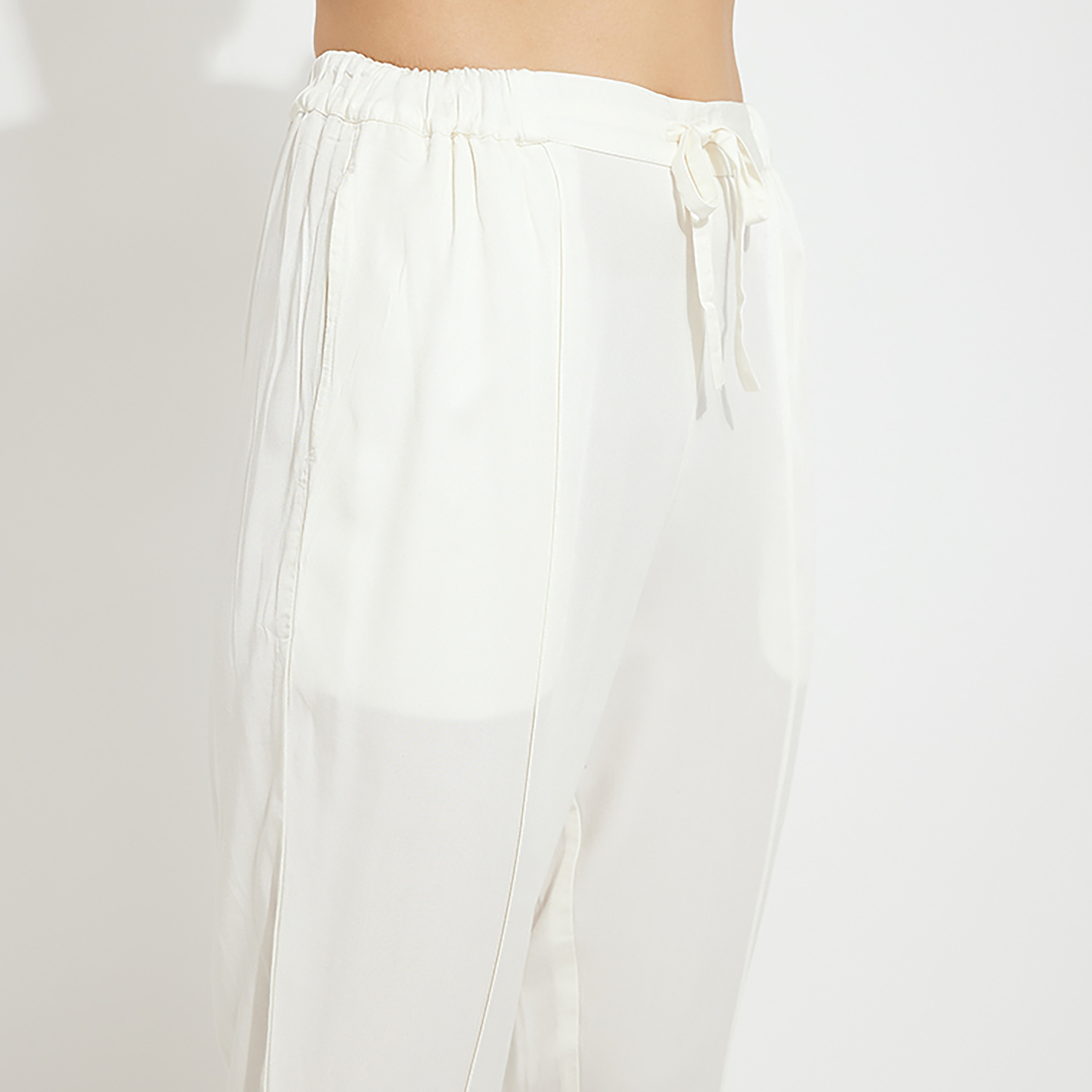 Aeropostale Plain High-Rise Drawstring Women's Trousers-women-clothing-bottoms-trousers-image-7