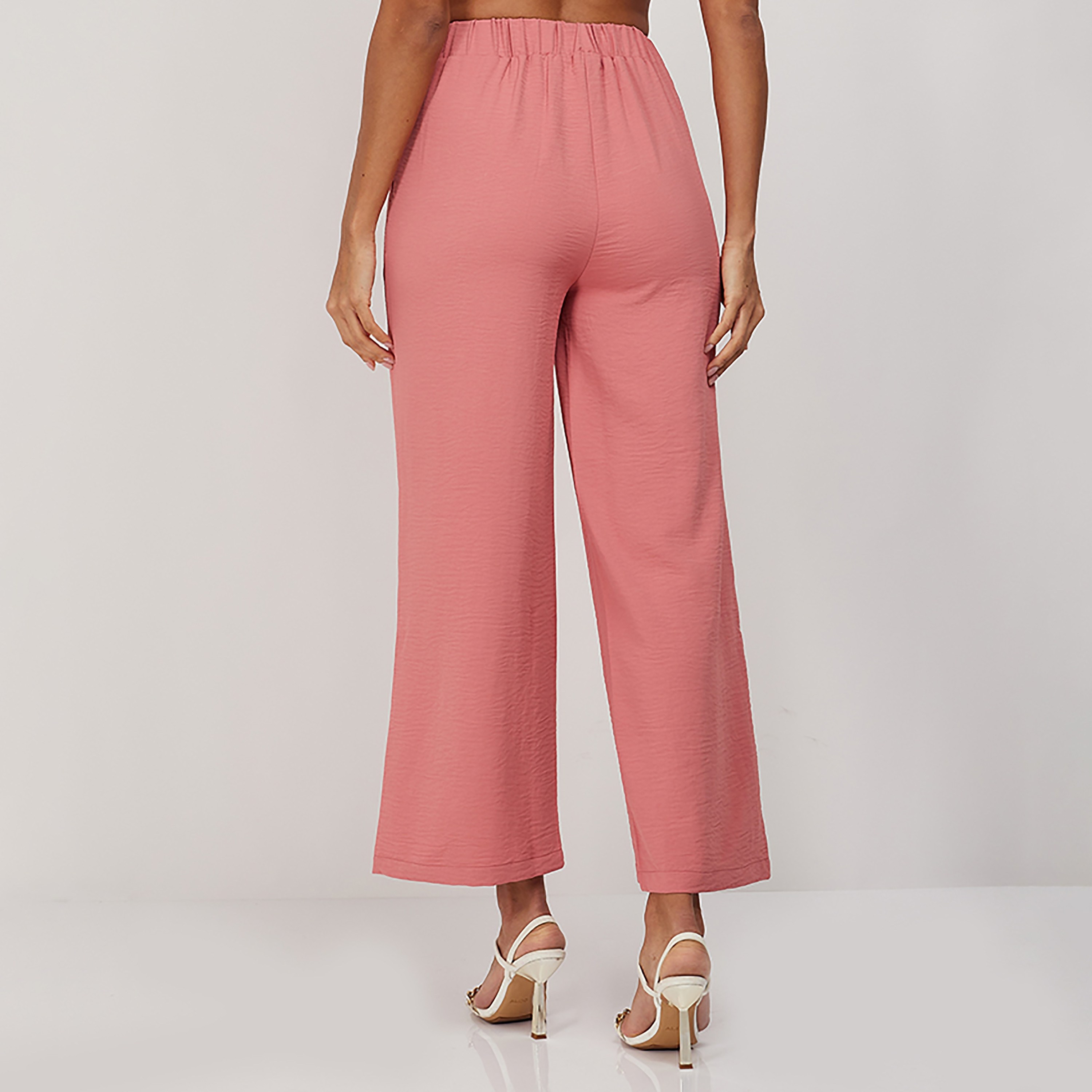 Aeropostale Textured Mid-Rise Drawstring Pants-women-clothing-bottoms-trousers-image-4