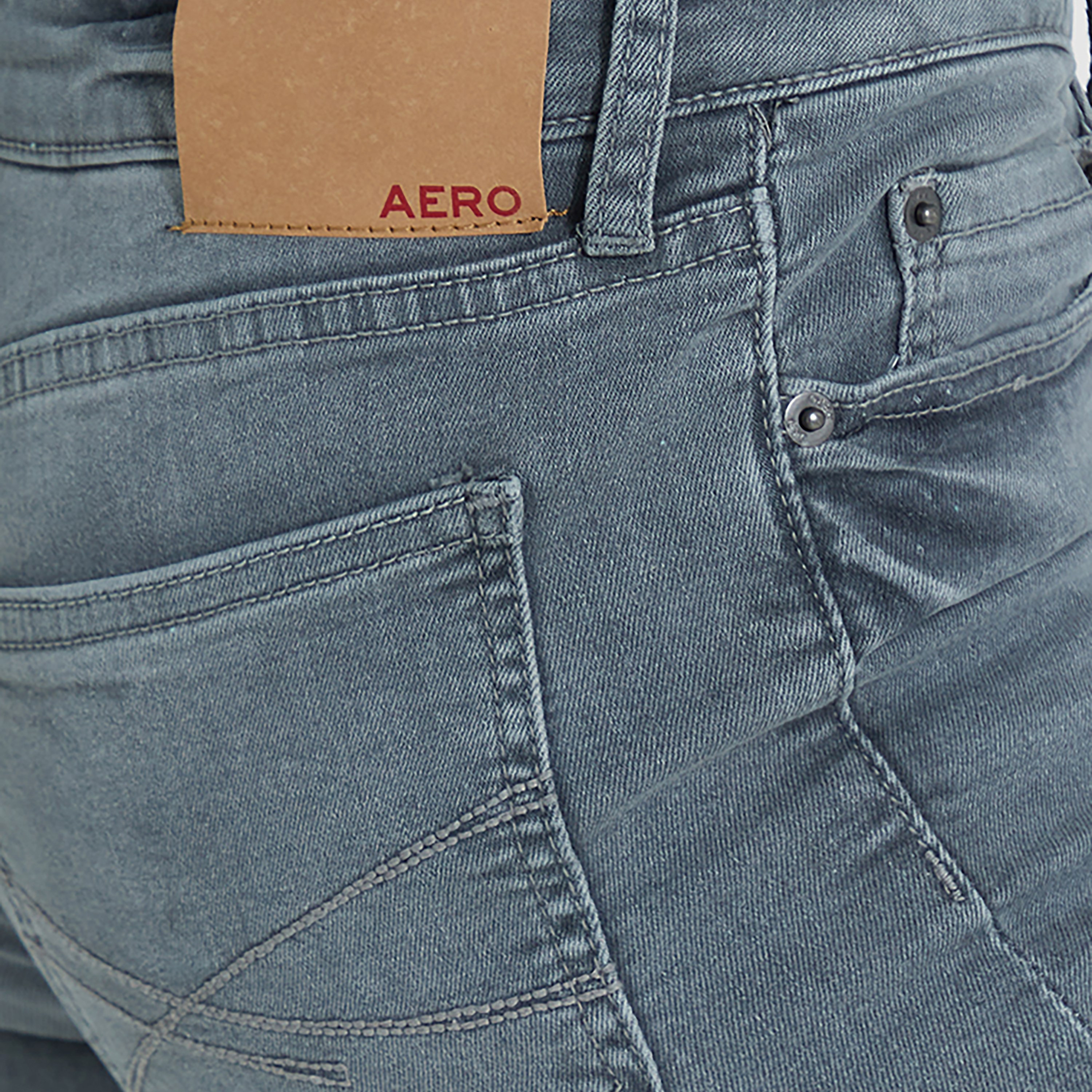 بنطلون جينز نسائي سادة بخصر متوسط وسحاب وأزرار من أيروبوستال-women-clothing-bottoms-jeans-image-7