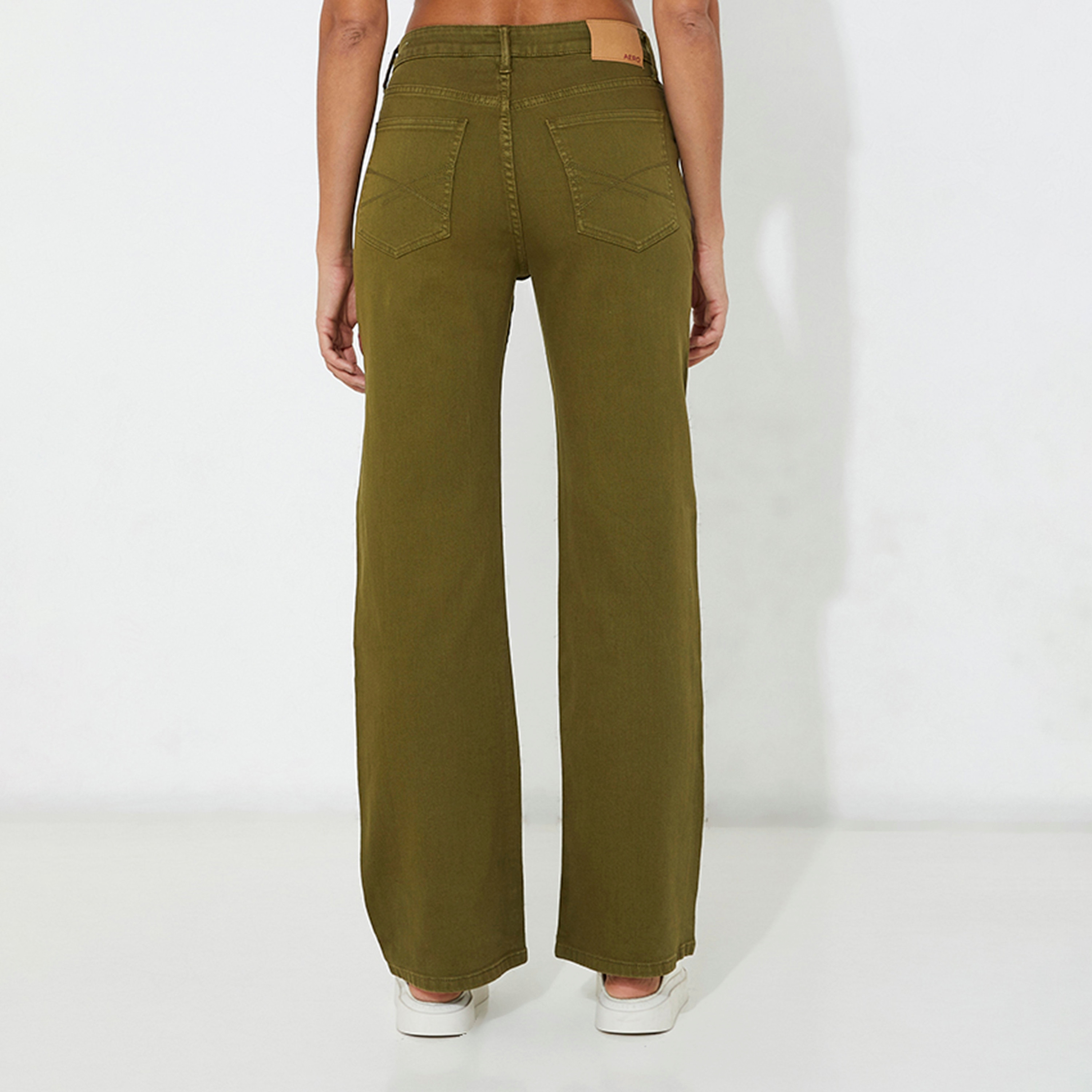Aeropostale Plain Mid-Rise Button and Zip Fly Women's Jeans-women-clothing-bottoms-jeans-image-4
