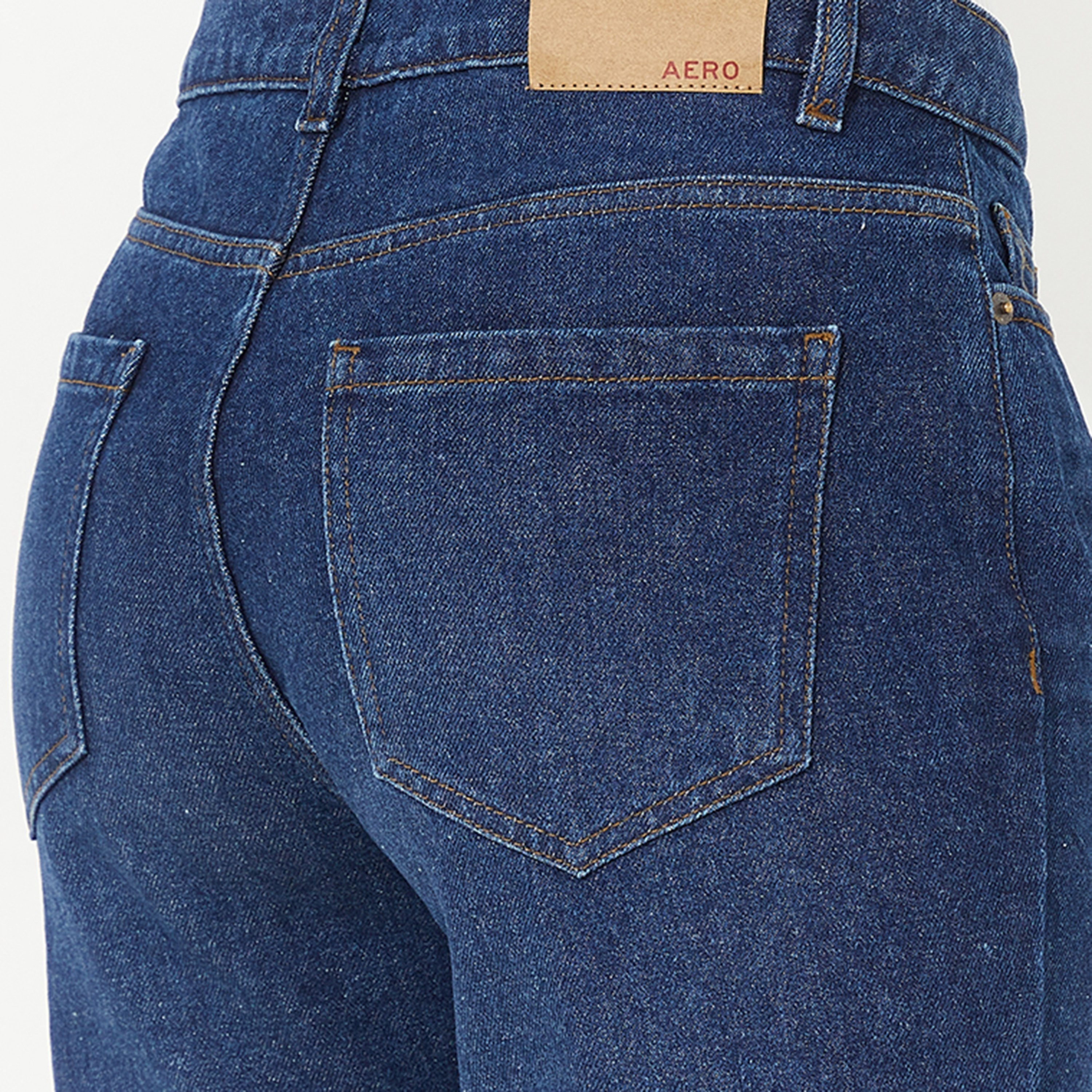 Aeropostale Dark Washed High-Rise Button and Zip Fly Women's Jeans-women-clothing-bottoms-jeans-image-3