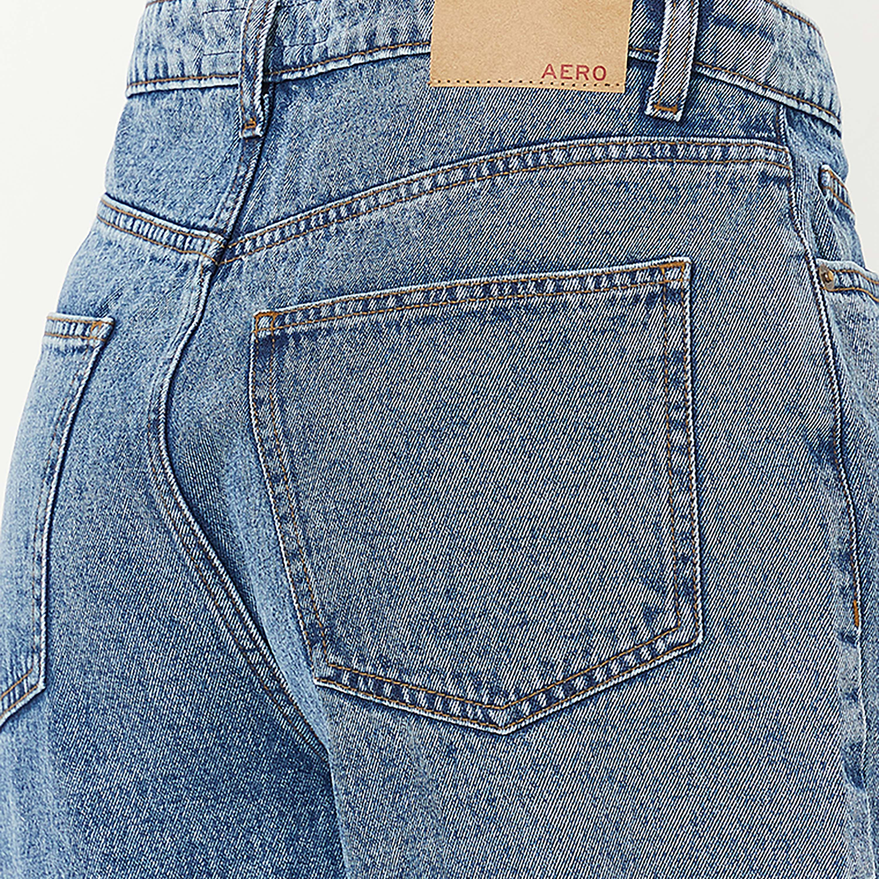 Aeropostale Plain High-Rise Button and Zip Fly Women's Jeans-women-clothing-bottoms-jeans-image-3